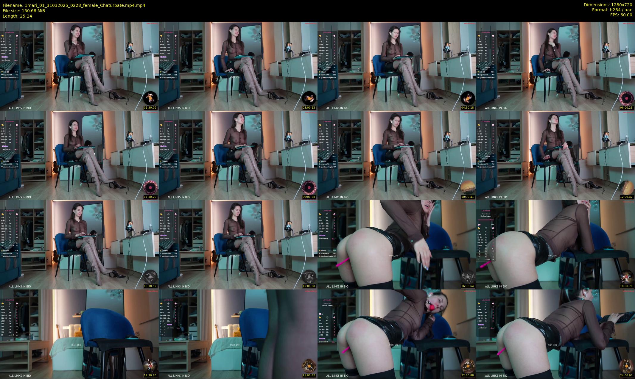 1mari_01 — 26 minute Chaturbate female cam show recording, 720p, Mar 31, 2025