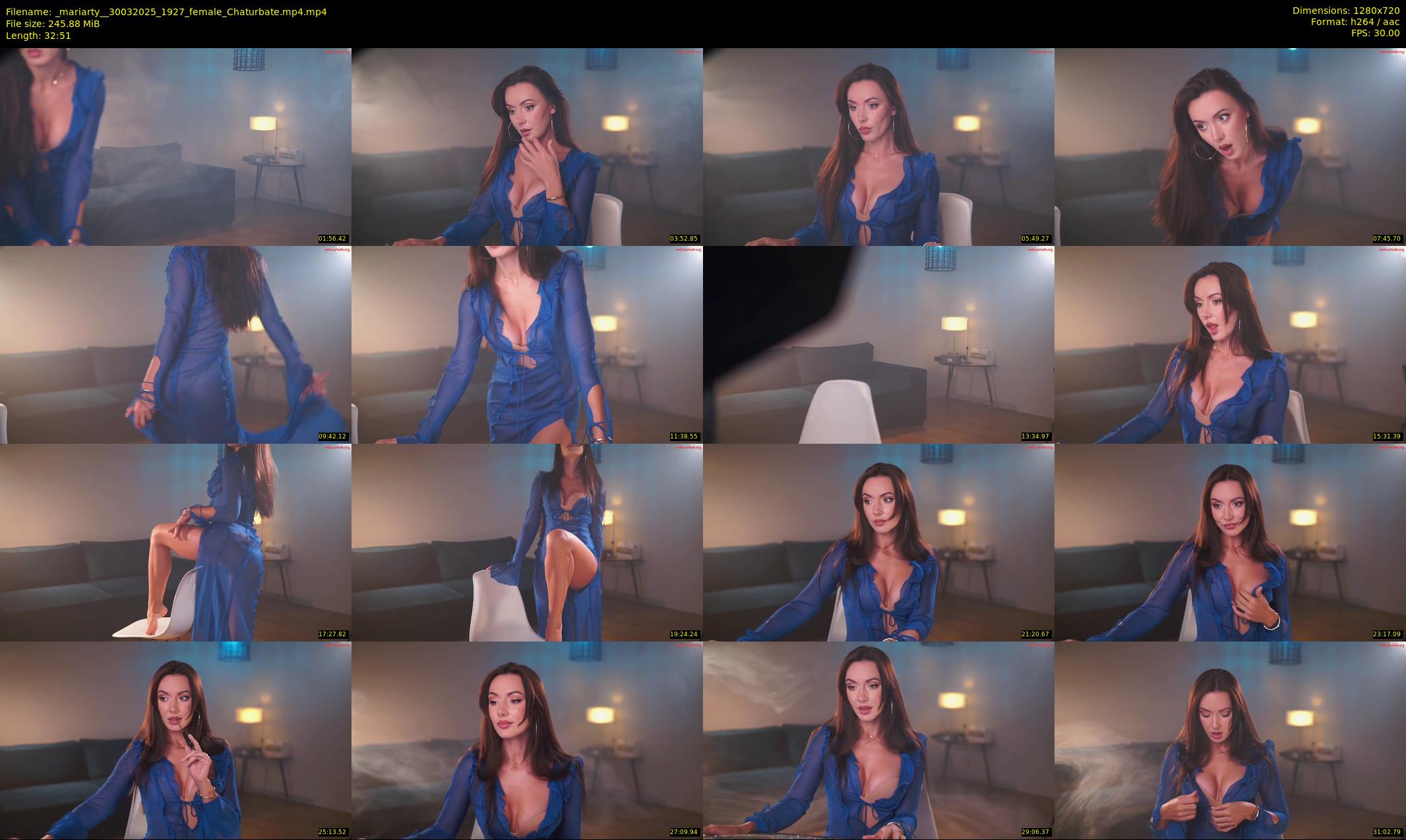 _mariarty_ — 33 minute Chaturbate female cam show recording, 720p, Mar 30, 2025