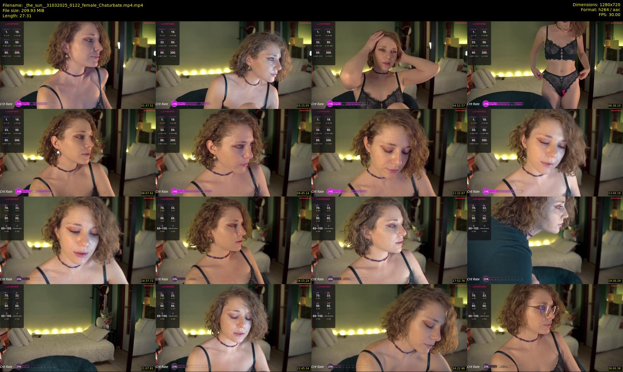 _the_sun_ — 28 minute Chaturbate female cam show recording, 720p, Mar 31, 2025