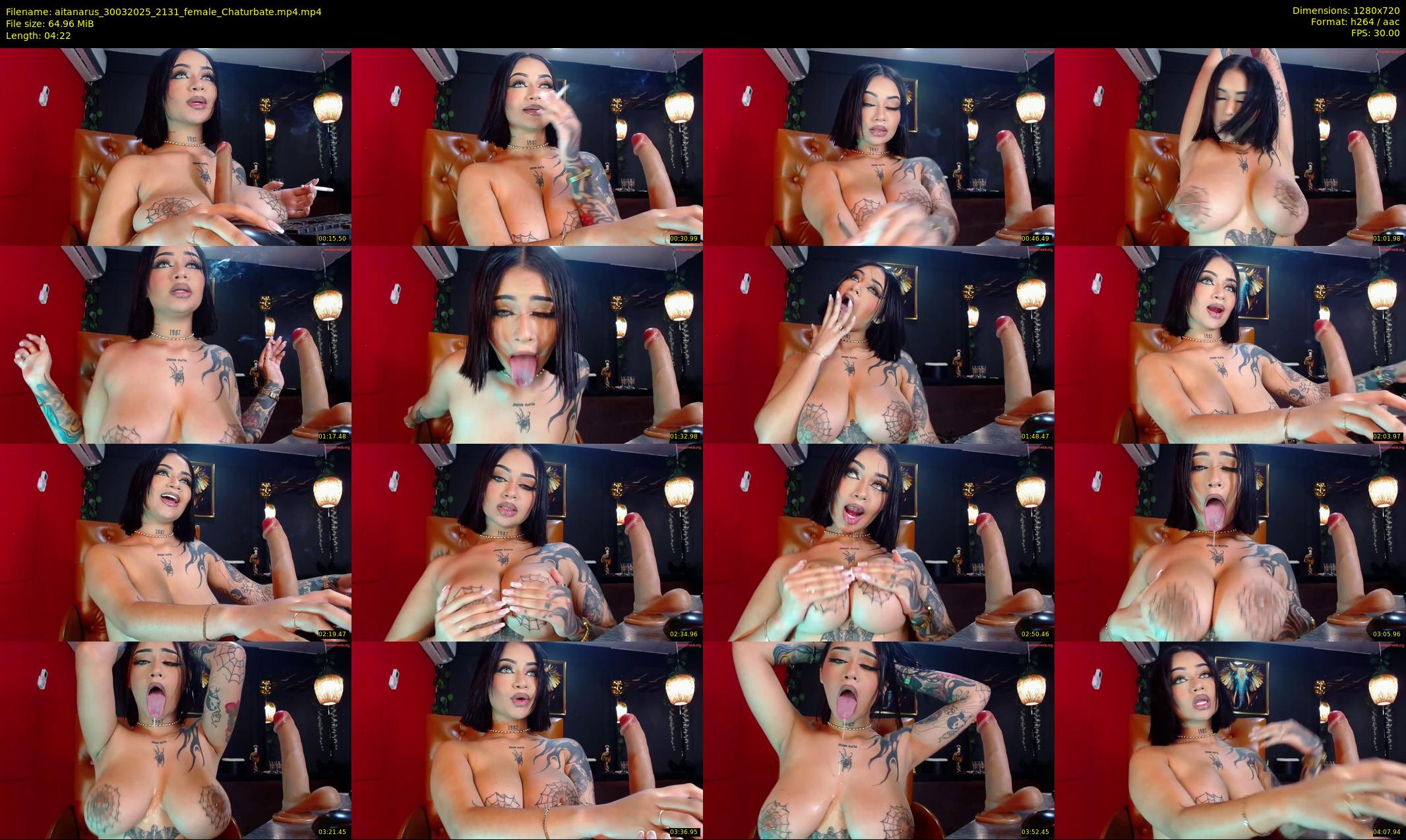 aitanarus — 5 minute Chaturbate female cam show recording, 720p, Mar 30, 2025