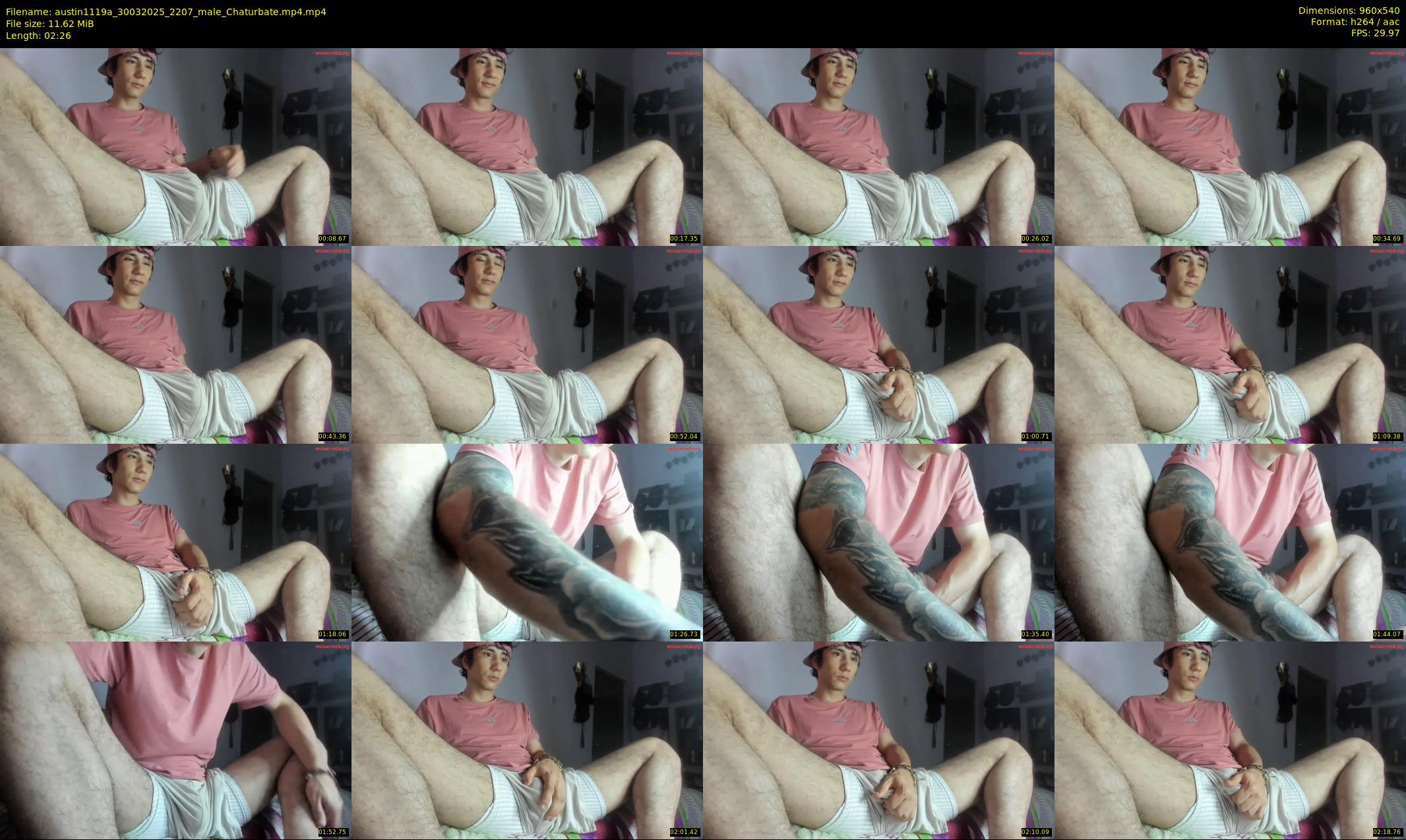 austin1119a — 3 minute Chaturbate male cam show recording, 480p, Mar 30, 2025