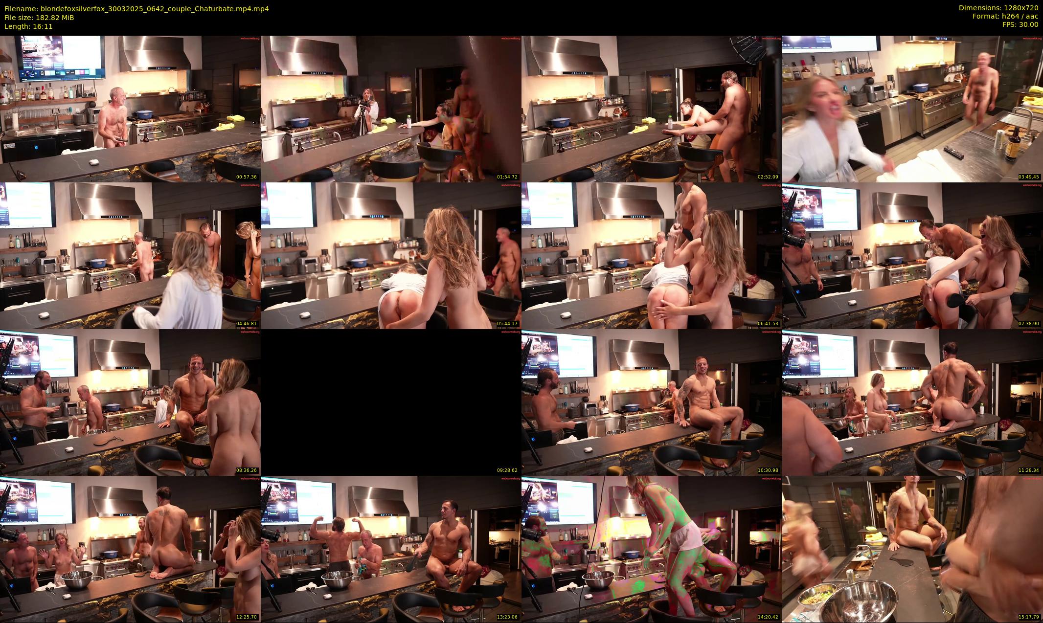 blondefoxsilverfox — 17 minute Chaturbate couple cam show recording, 720p, Mar 30, 2025