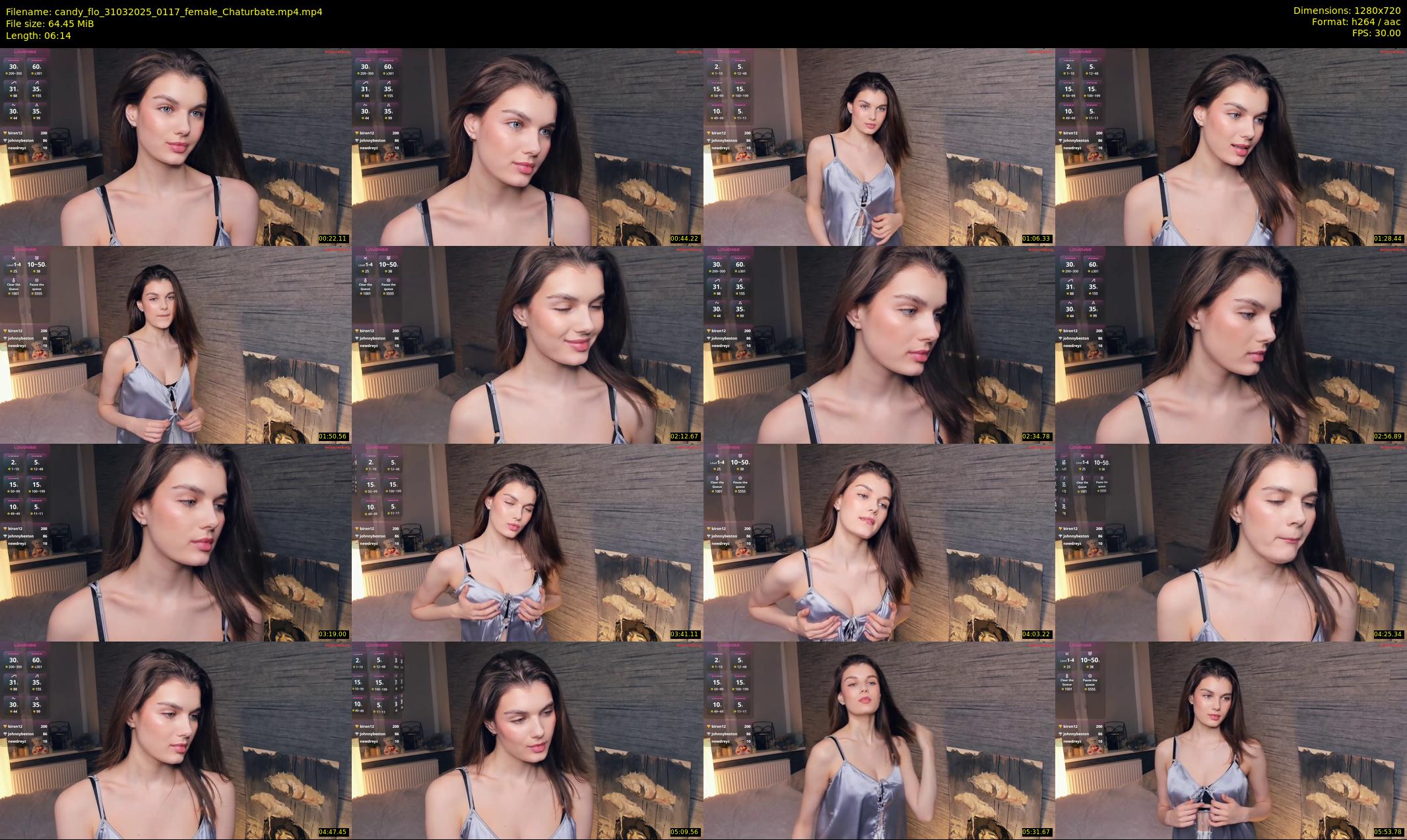 candy_flo — 7 minute Chaturbate female cam show recording, 720p, Mar 31, 2025