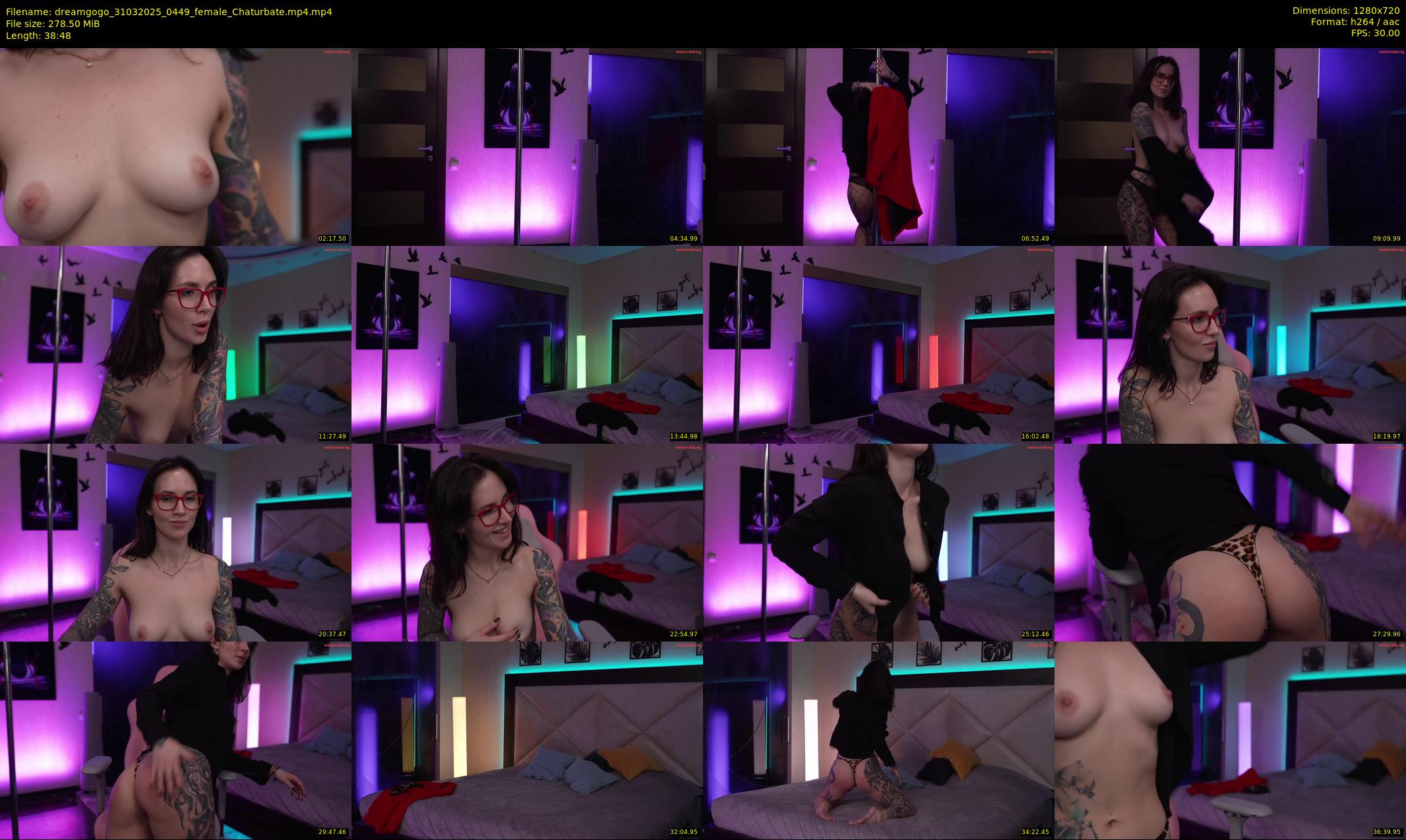 dreamgogo — 39 minute Chaturbate female cam show recording, 720p, Mar 31, 2025