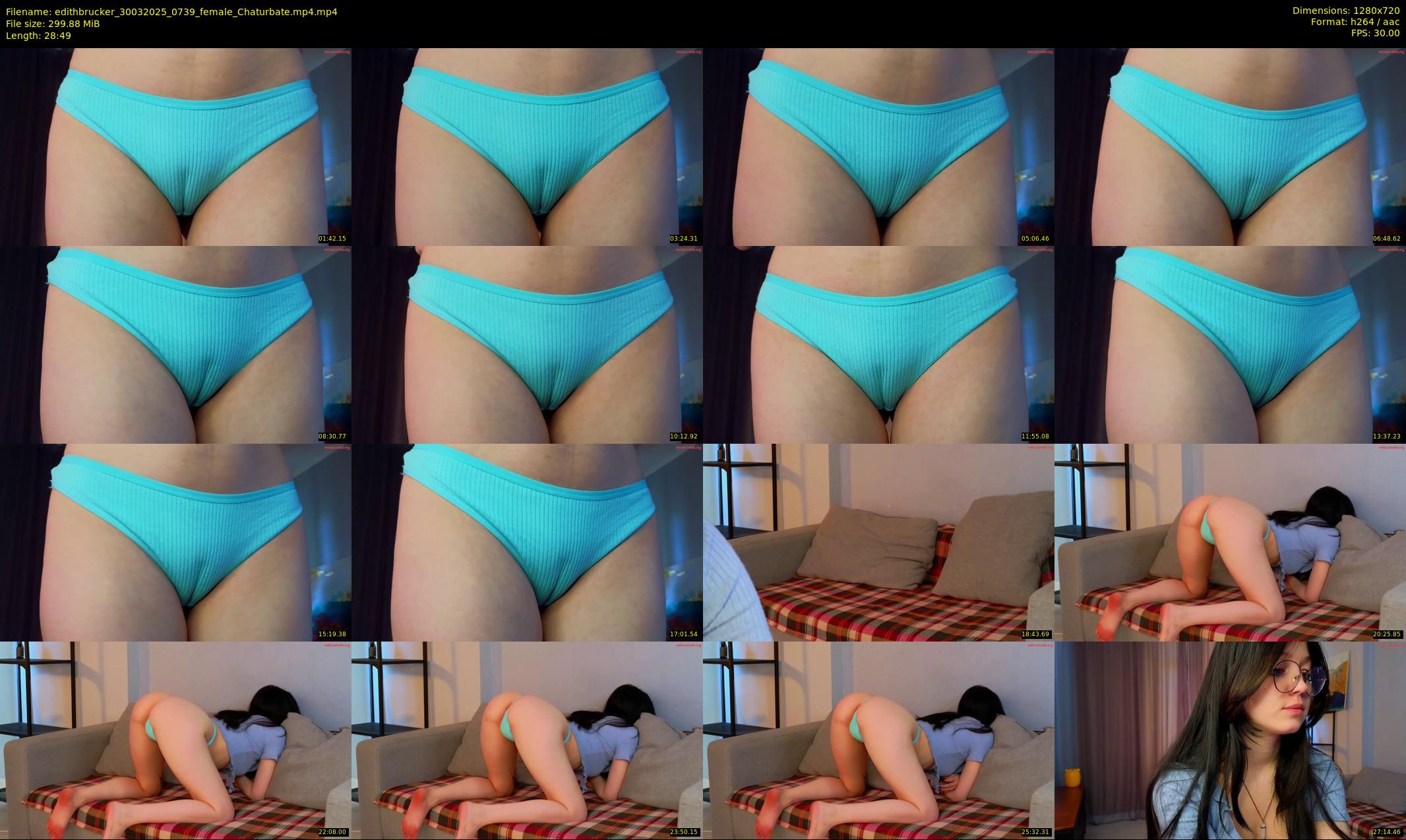 edithbrucker — 29 minute Chaturbate female cam show recording, 720p, Mar 30, 2025