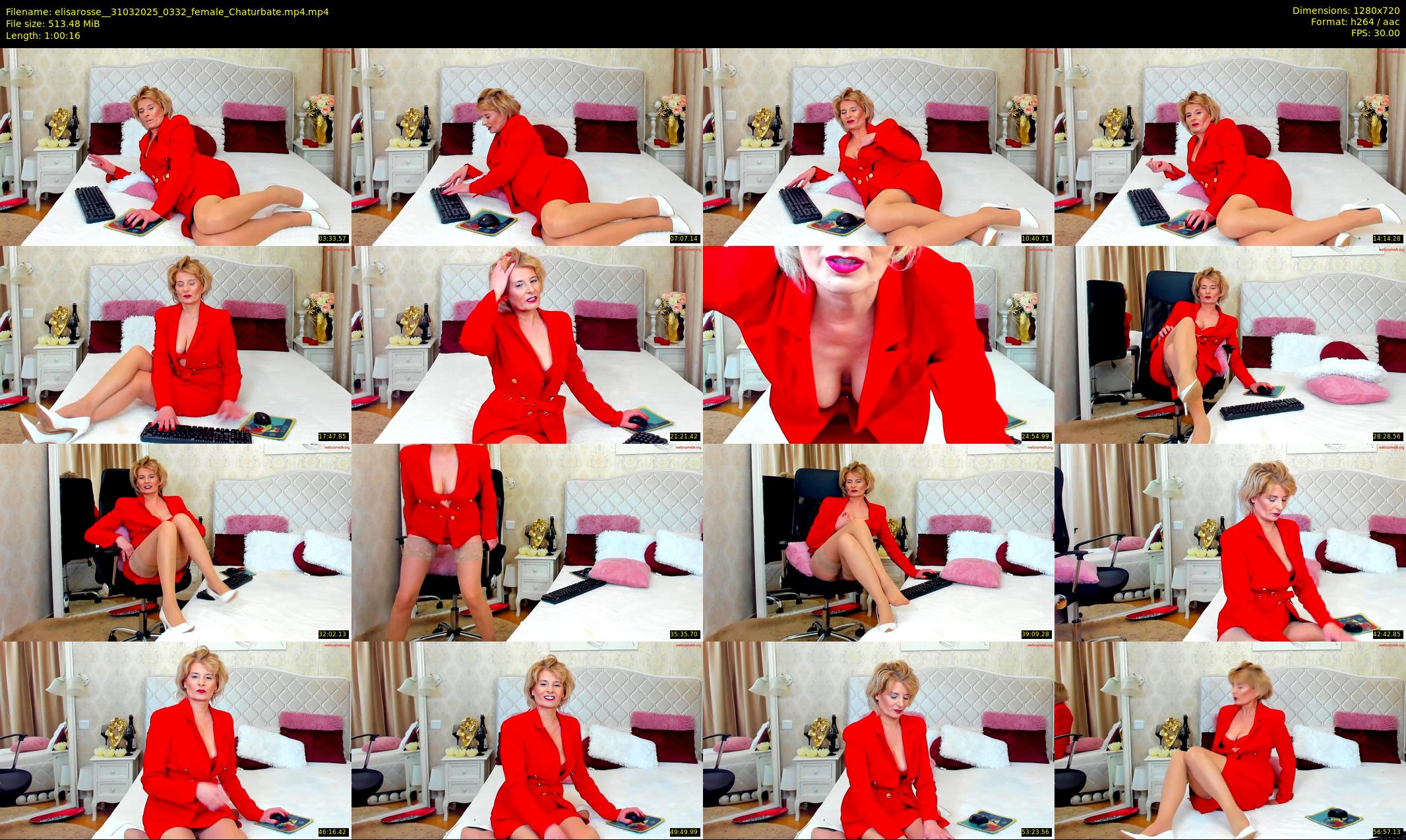 elisarosse_ — 61 minute Chaturbate female cam show recording, 720p, Mar 31, 2025