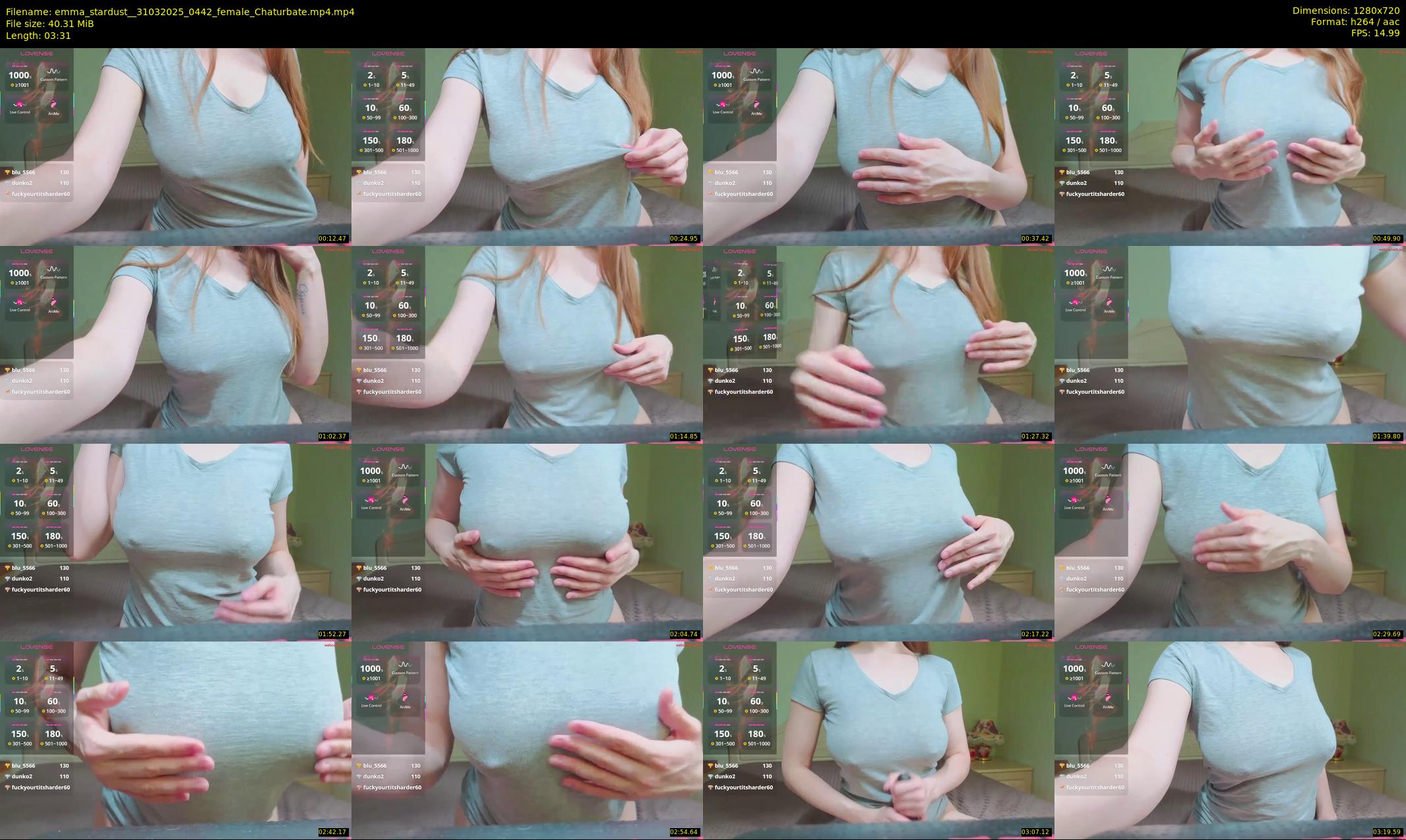 emma_stardust_ — 4 minute Chaturbate female cam show recording, 720p, Mar 31, 2025