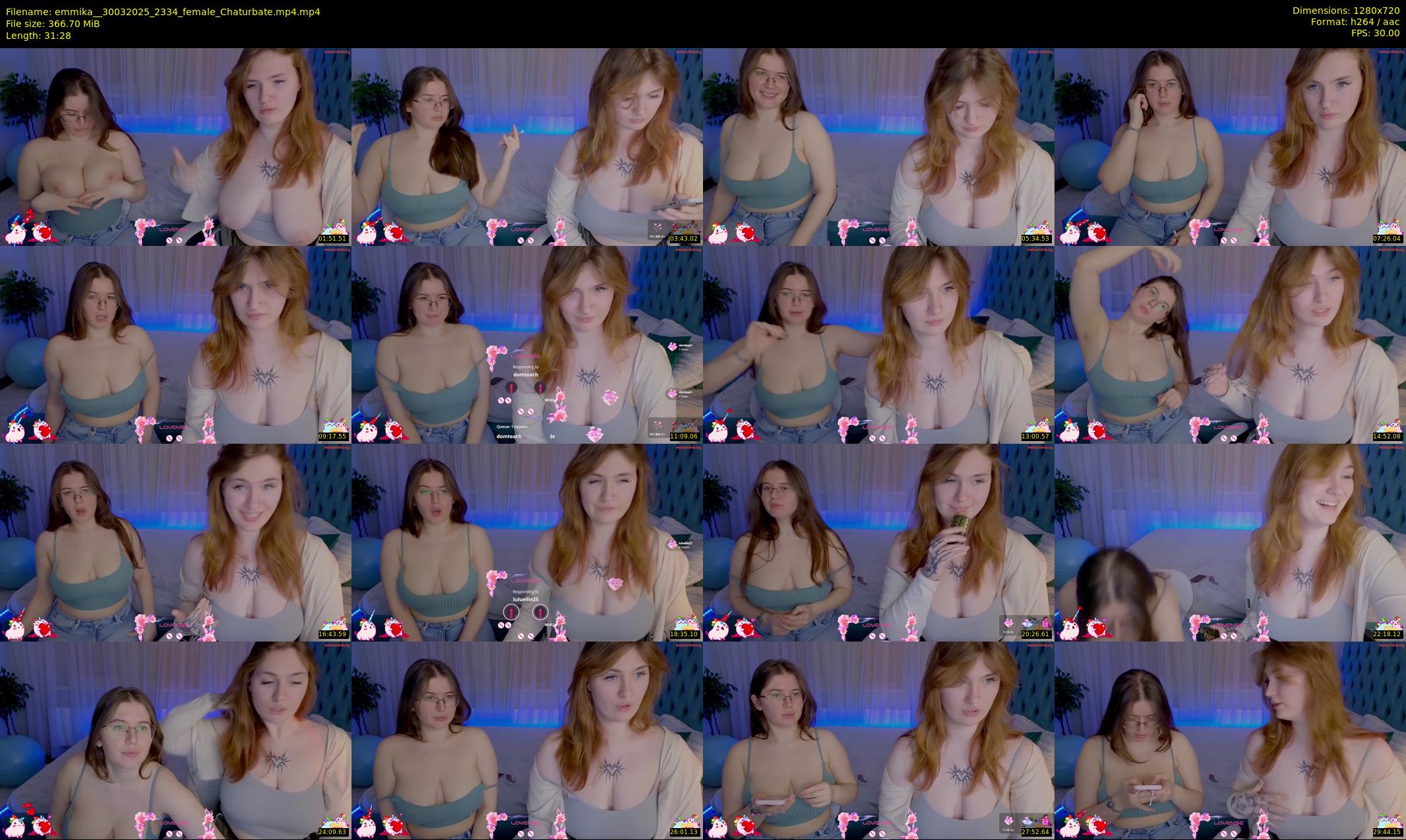 emmika_ — 32 minute Chaturbate female cam show recording, 720p, Mar 30, 2025