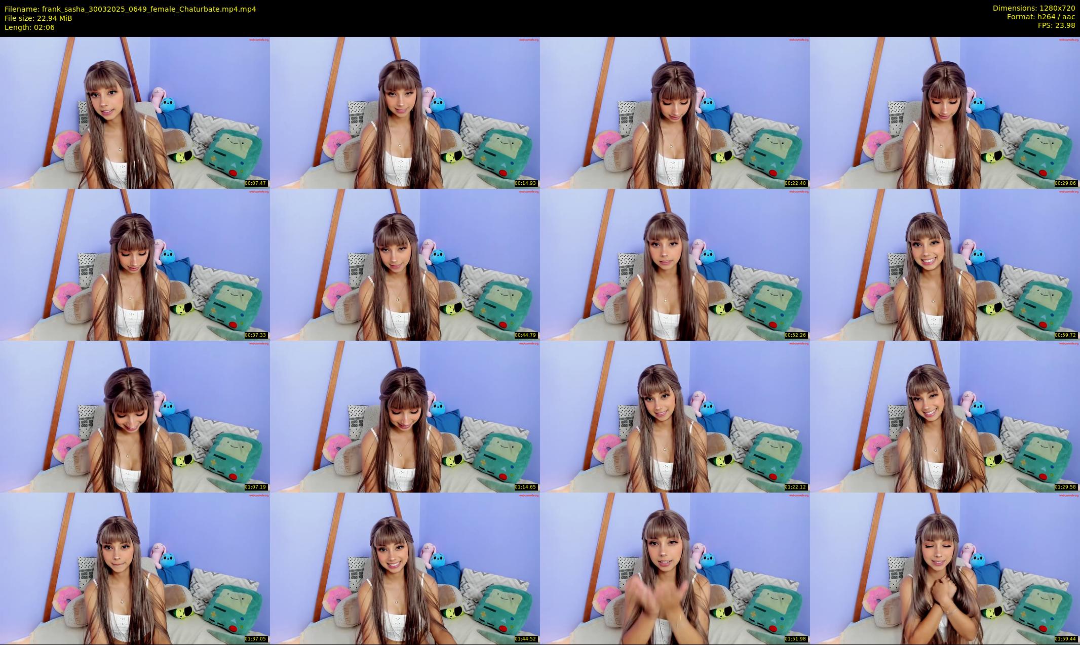 frank_sasha — 3 minute Chaturbate couple cam show recording, 720p, Mar 30, 2025