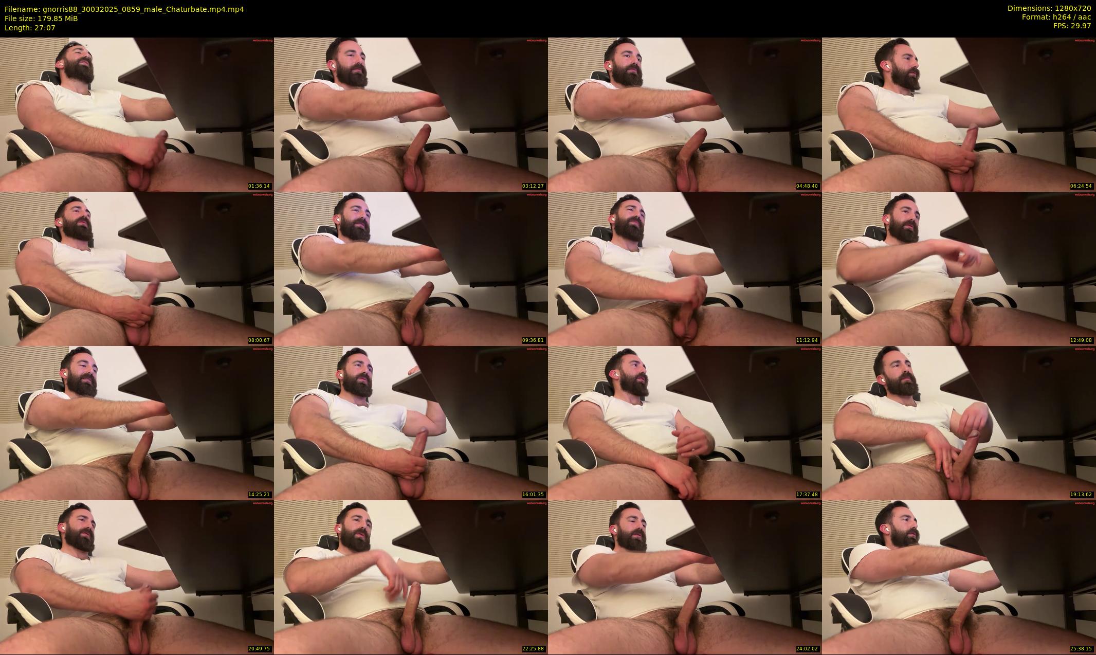 gnorris88 — 28 minute Chaturbate male cam show recording, 720p, Mar 30, 2025