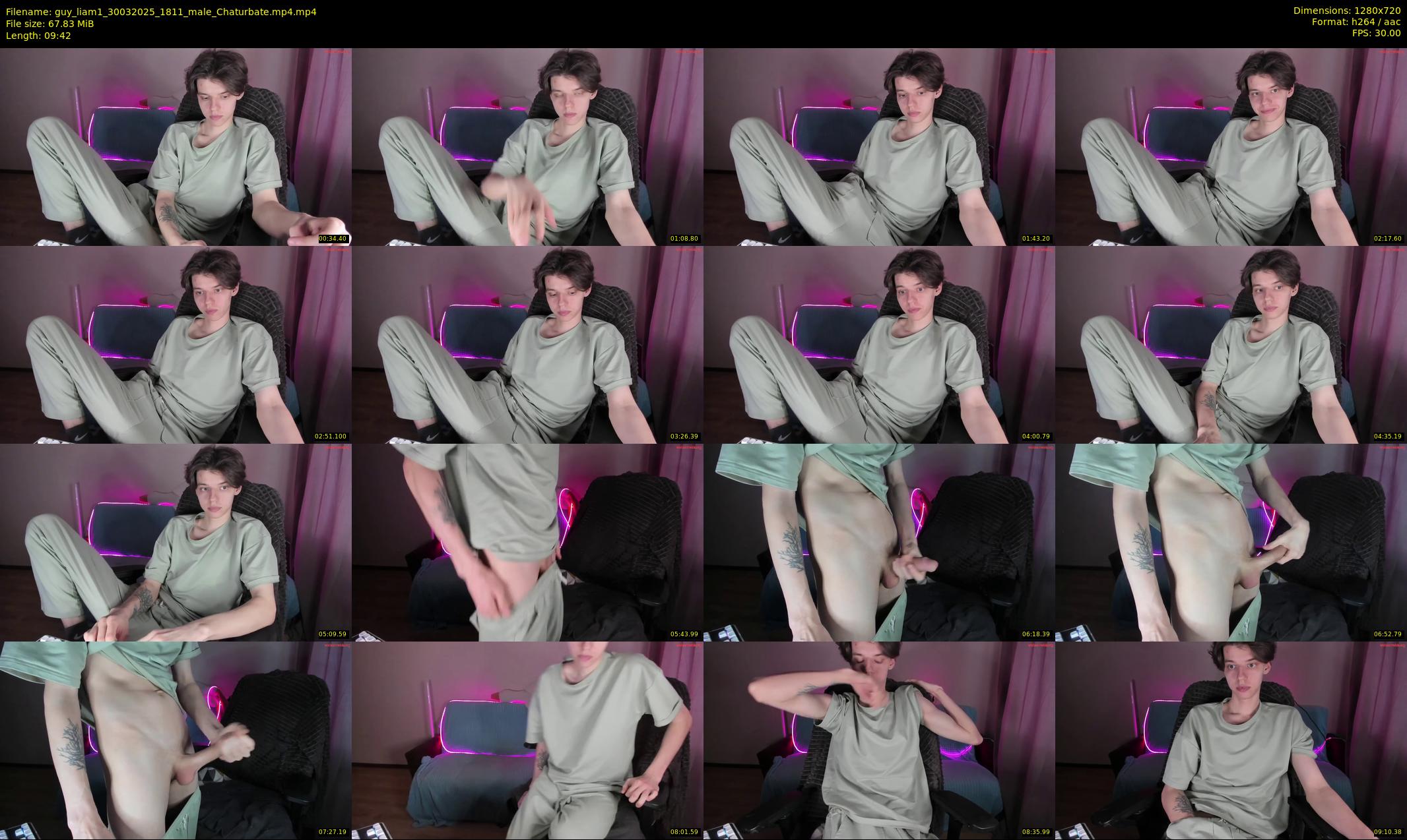 guy_liam1 — 10 minute Chaturbate male cam show recording, 720p, Mar 30, 2025