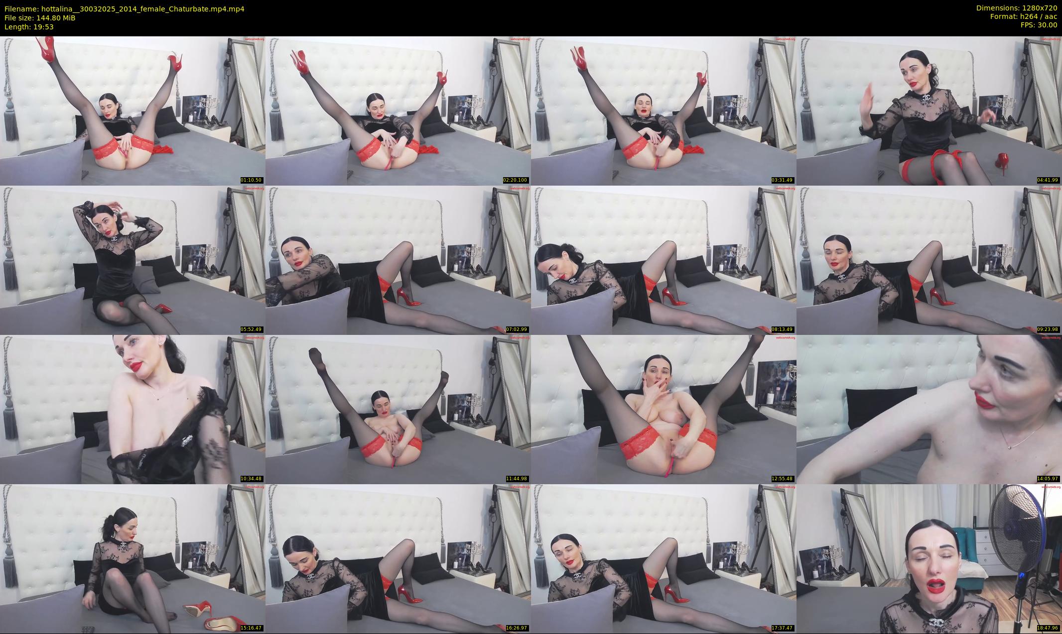 hottalina_ — 20 minute Chaturbate female cam show recording, 720p, Mar 30, 2025