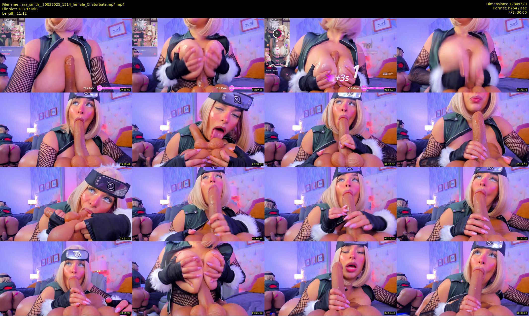 iara_smith_ — 12 minute Chaturbate female cam show recording, 720p, Mar 30, 2025