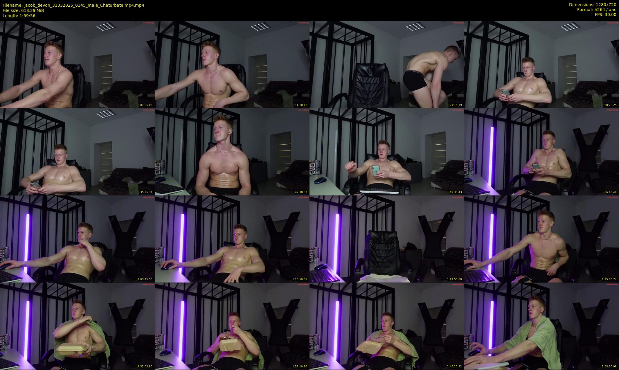 jacob_devon — 120 minute Chaturbate male cam show recording, 720p, Mar 31, 2025