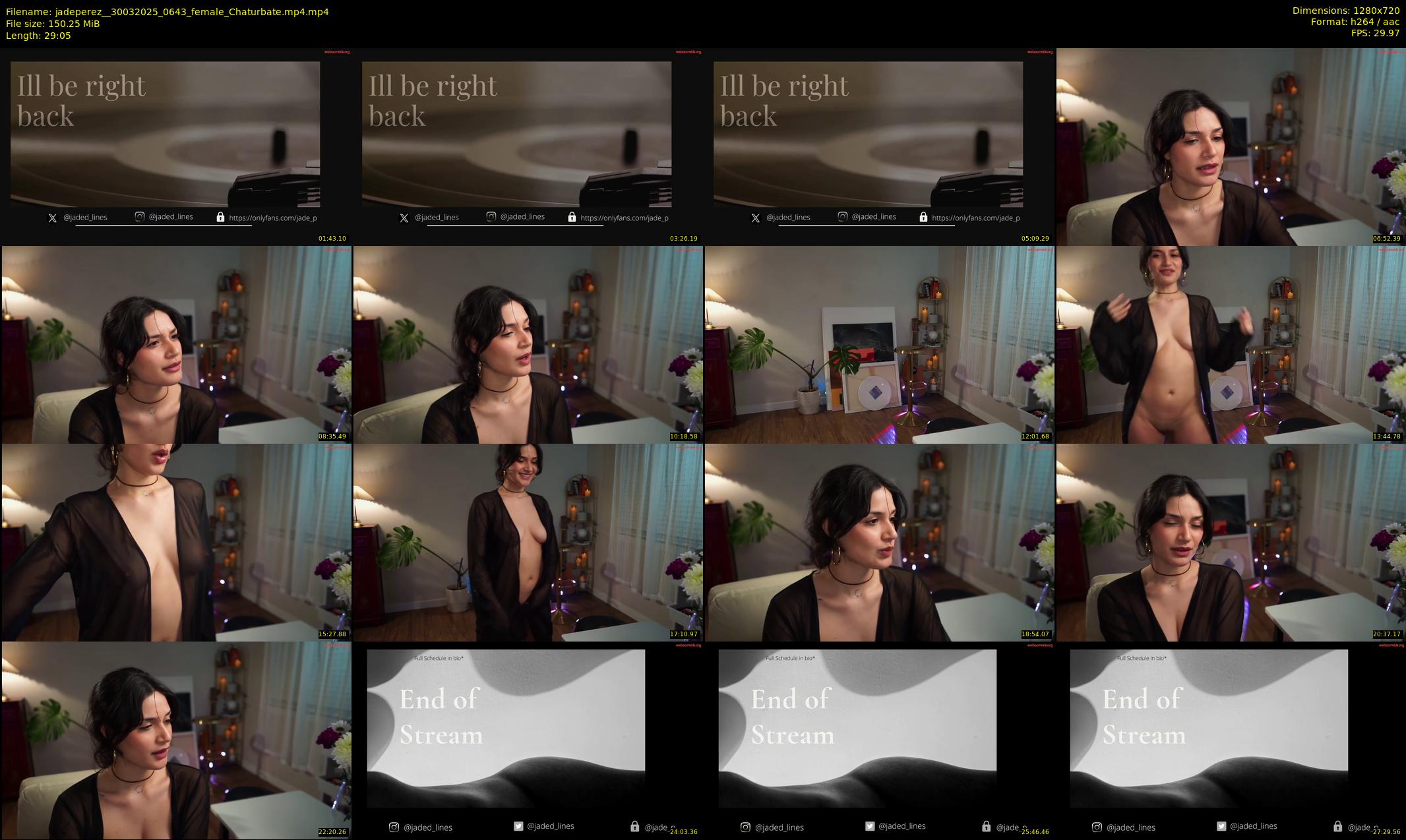 jadeperez_ — 30 minute Chaturbate female cam show recording, 720p, Mar 30, 2025