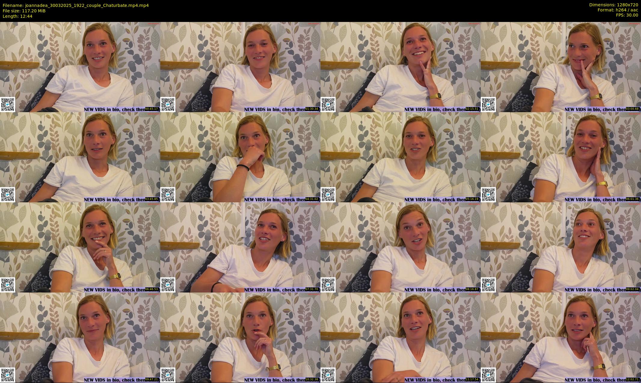 joannadea — 13 minute Chaturbate female cam show recording, 720p, Mar 30, 2025