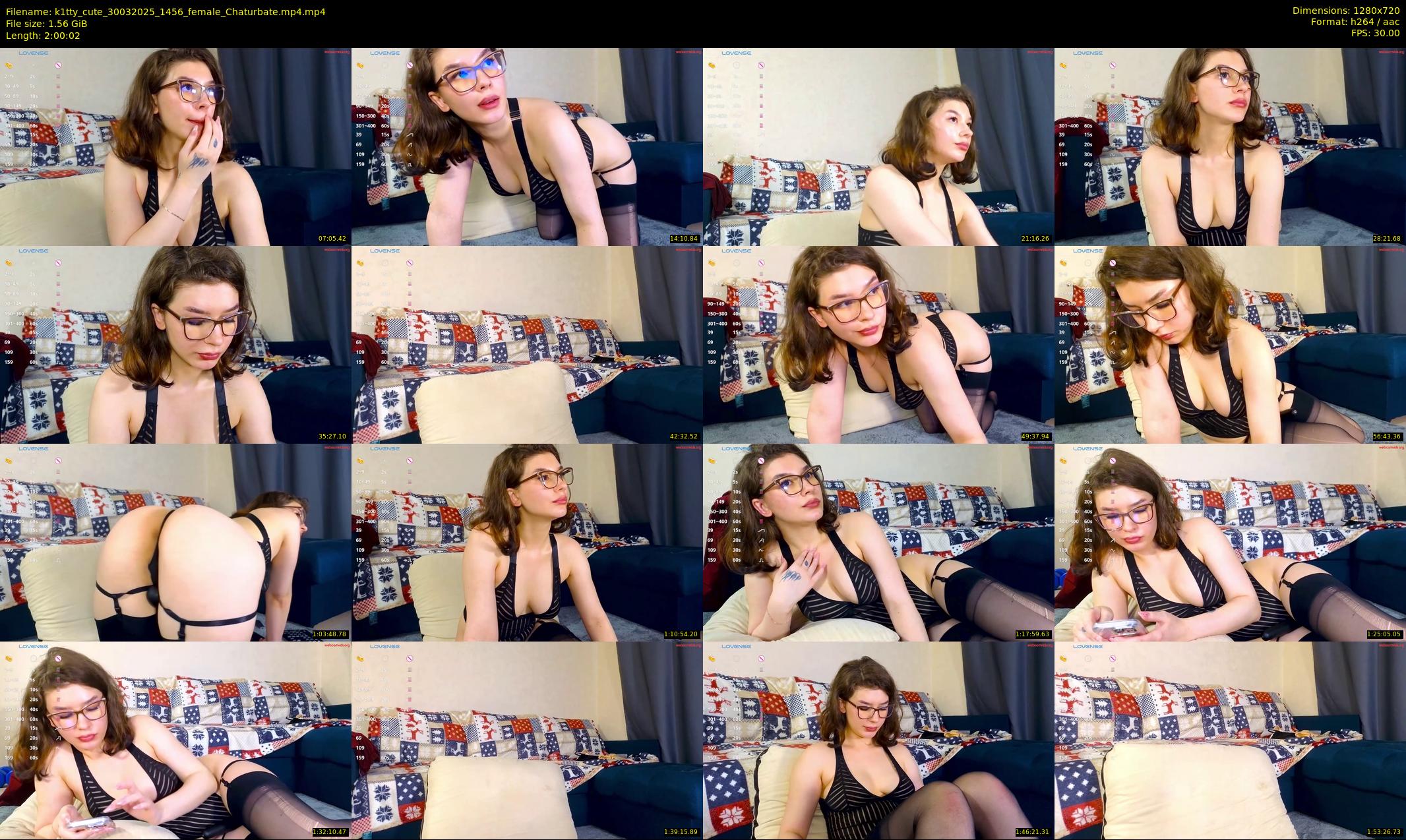 k1tty_cute — 121 minute Chaturbate female cam show recording, 720p, Mar 30, 2025