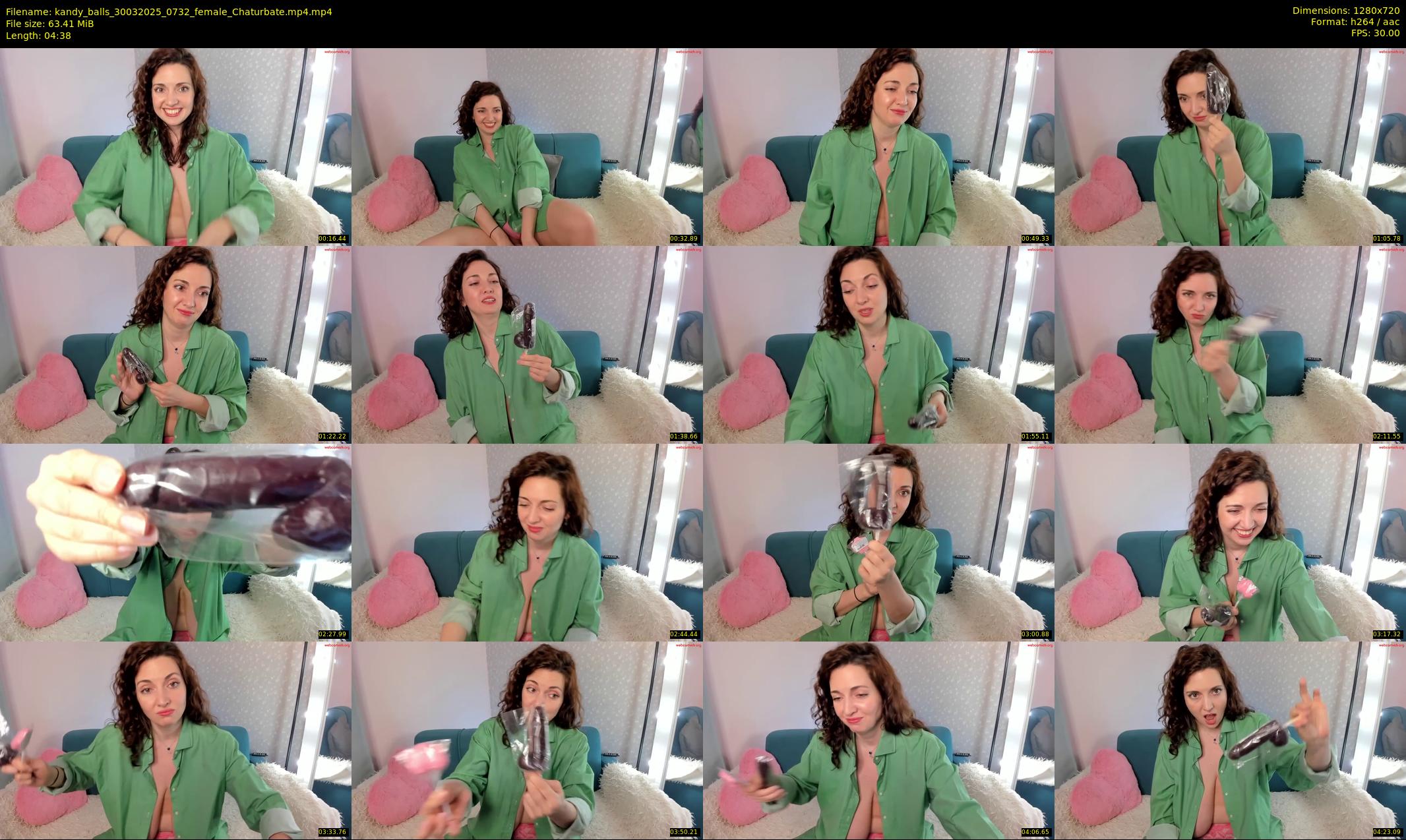 kandy_balls — 5 minute Chaturbate female cam show recording, 720p, Mar 30, 2025