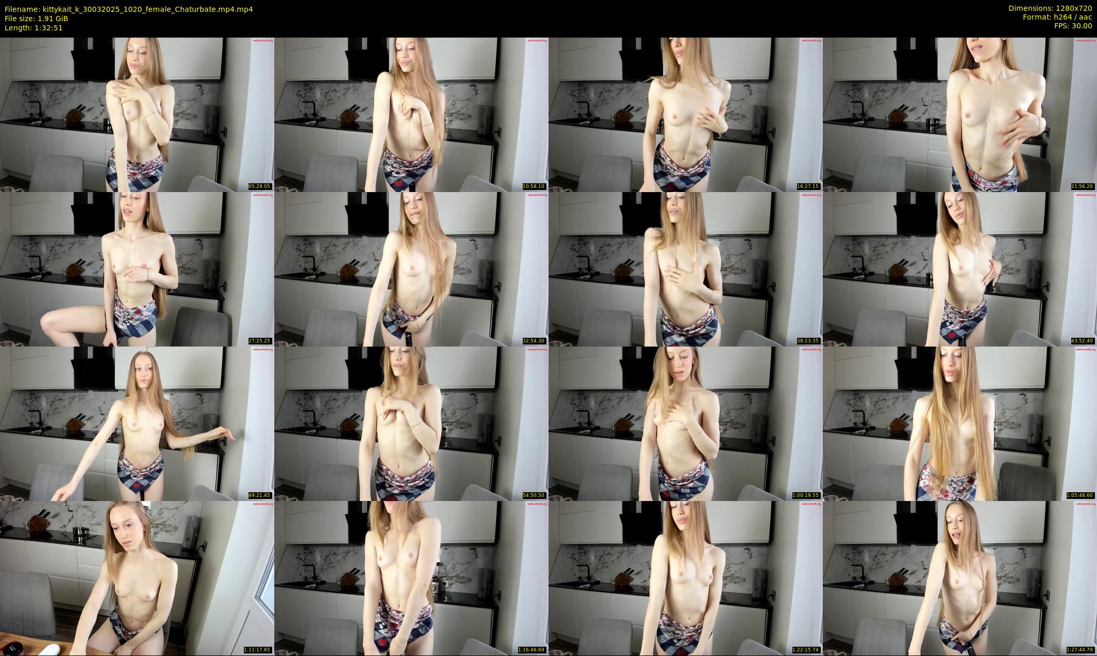 kittykait_k — 93 minute Chaturbate female cam show recording, 720p, Mar 30, 2025
