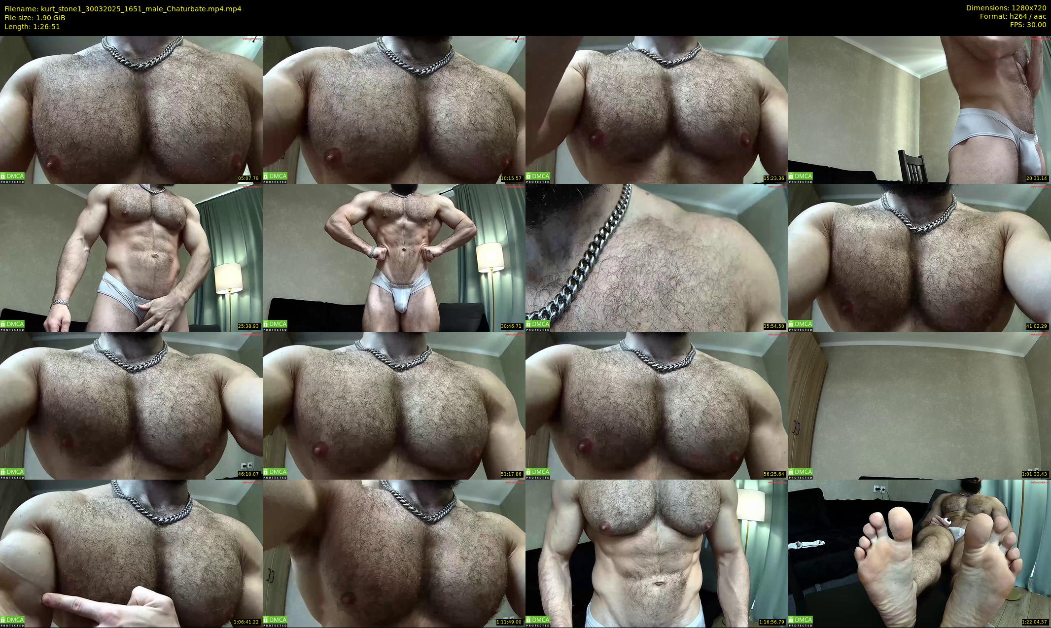 kurt_stone1 — 87 minute Chaturbate male cam show recording, 720p, Mar 30, 2025
