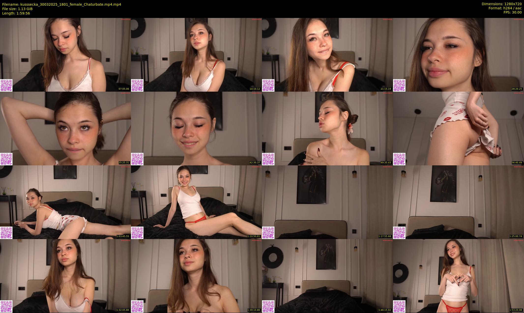 kusssecka — 120 minute Chaturbate female cam show recording, 720p, Mar 30, 2025