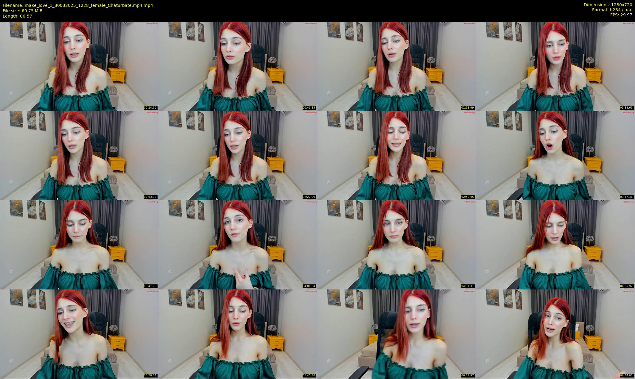 make_love_1 — 7 minute Chaturbate female cam show recording, 720p, Mar 30, 2025