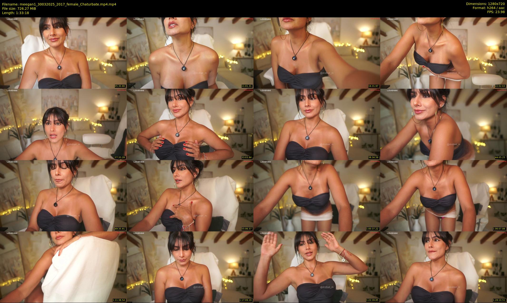 meegan1 — 94 minute Chaturbate female cam show recording, 720p, Mar 30, 2025