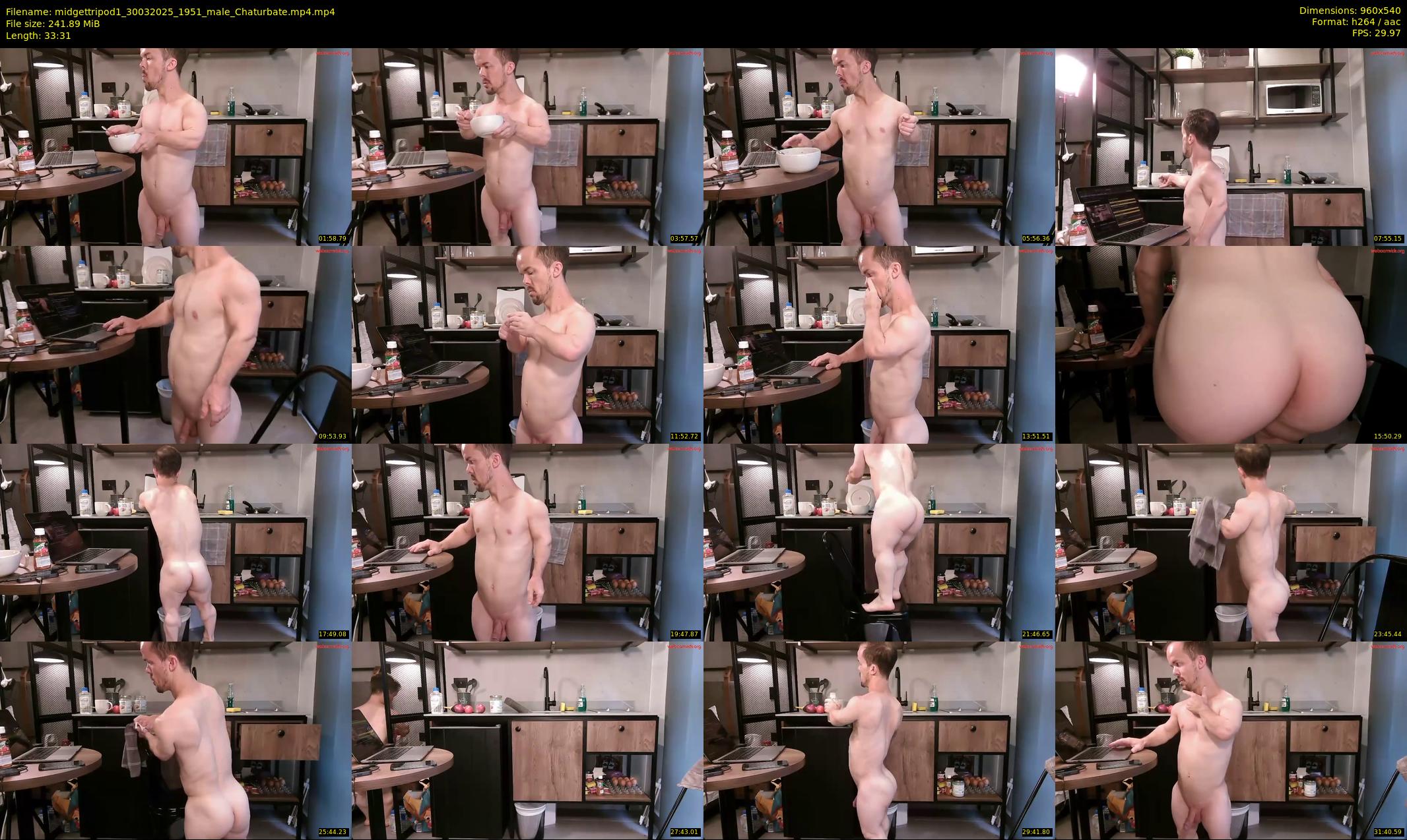 midgettripod1 — 34 minute Chaturbate male cam show recording, 480p, Mar 30, 2025