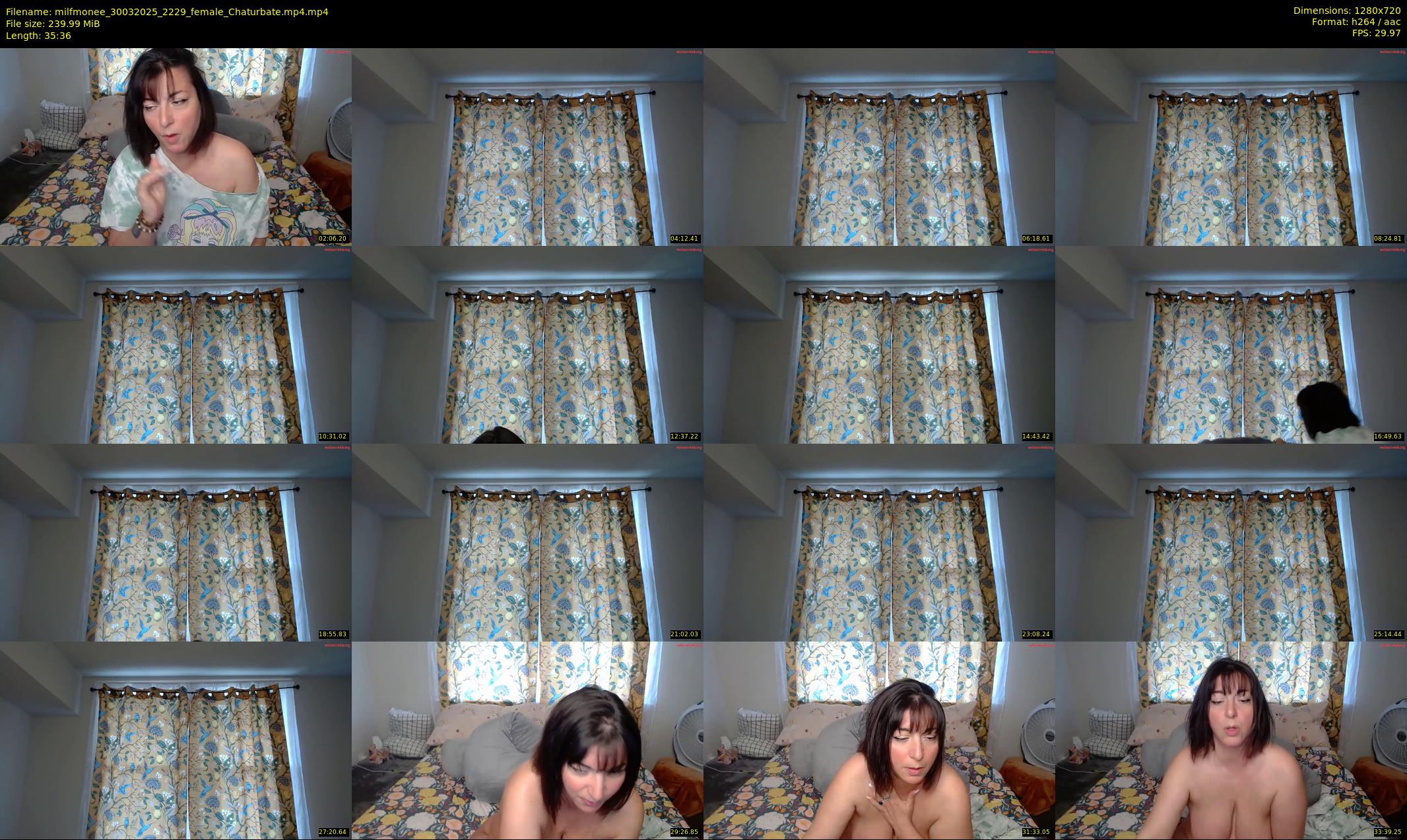 milfmonee — 36 minute Chaturbate female cam show recording, 720p, Mar 30, 2025