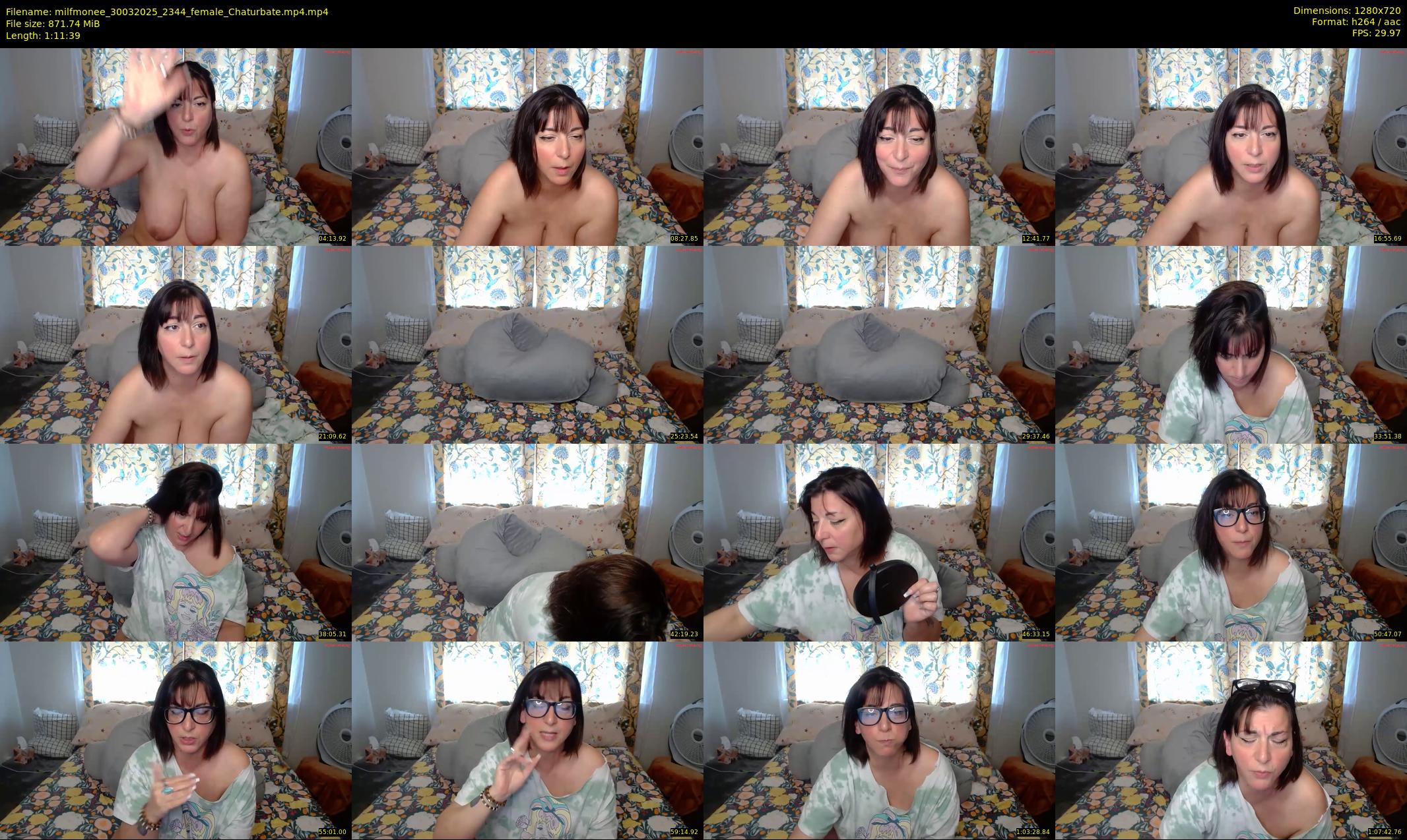 milfmonee — 72 minute Chaturbate female cam show recording, 720p, Mar 30, 2025
