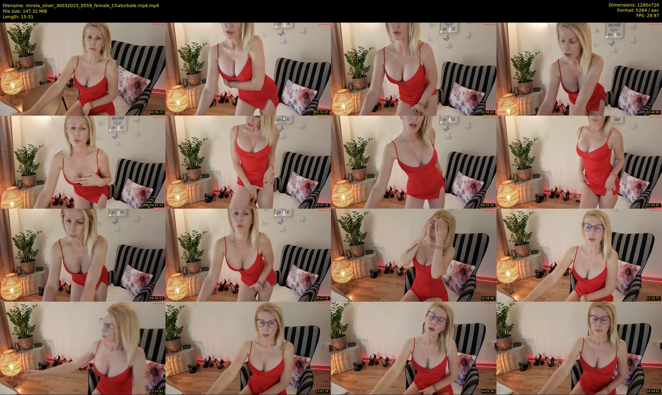 mirela_silver — 16 minute Chaturbate female cam show recording, 720p, Mar 30, 2025