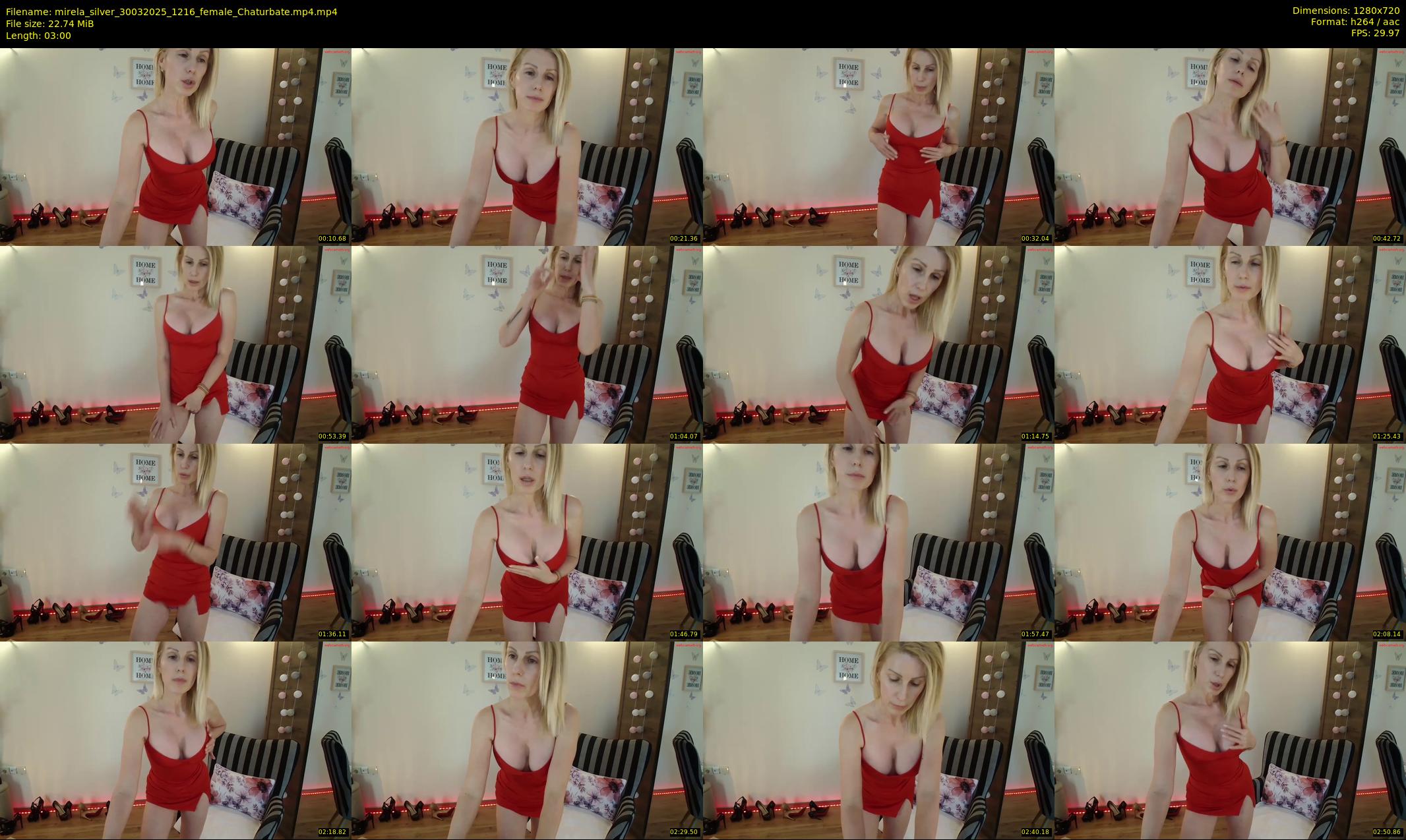 mirela_silver — 3 minute Chaturbate female cam show recording, 720p, Mar 30, 2025