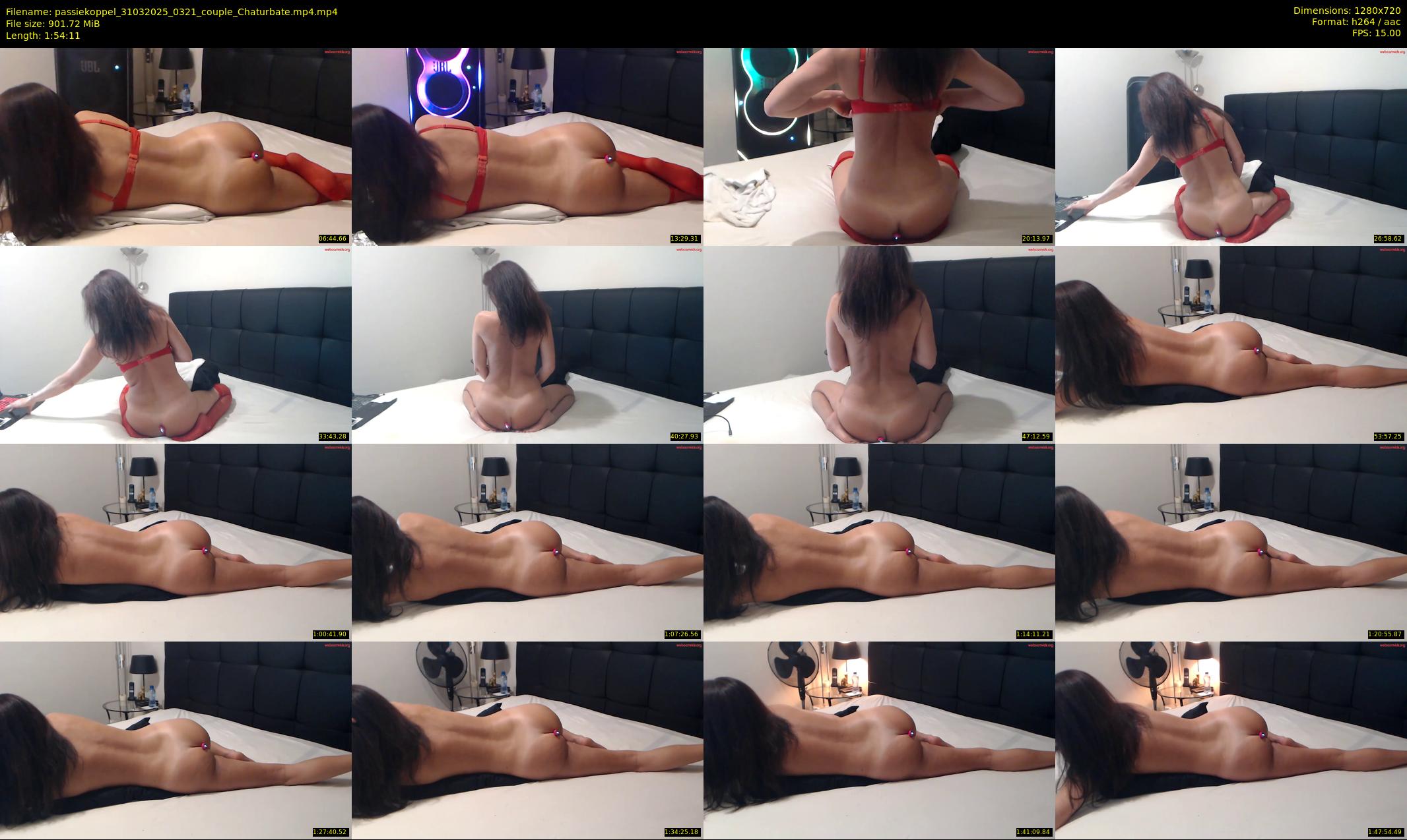 passiekoppel — 115 minute Chaturbate couple cam show recording, 720p, Mar 31, 2025