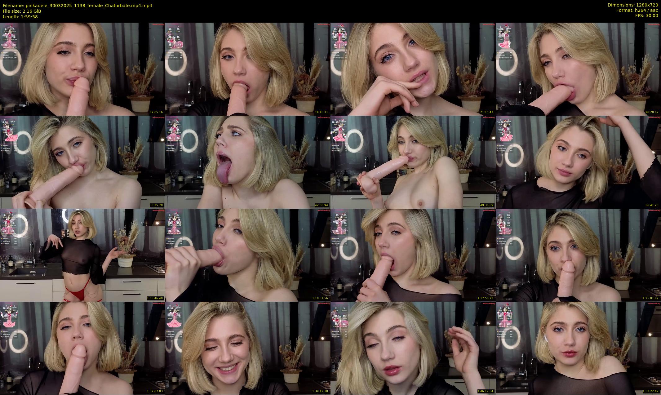 pinkadele — 120 minute Chaturbate female cam show recording, 720p, Mar 30, 2025