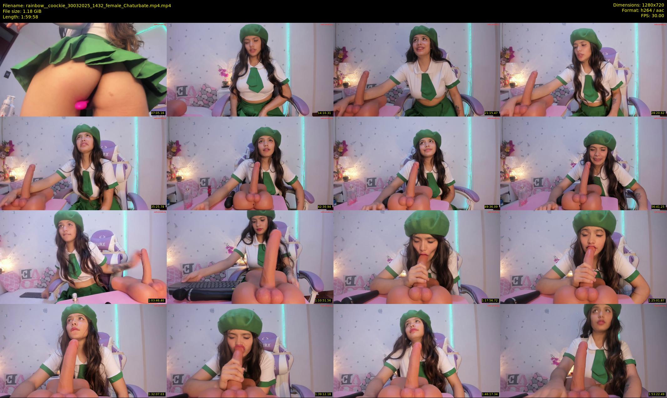 rainbow__coockie — 120 minute Chaturbate female cam show recording, 720p, Mar 30, 2025