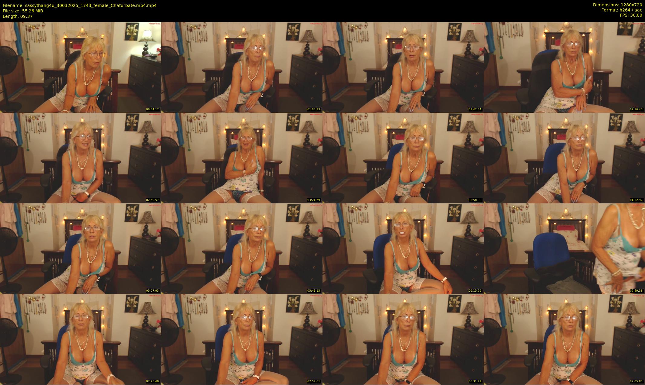 sassythang4u — 10 minute Chaturbate female cam show recording, 720p, Mar 30, 2025