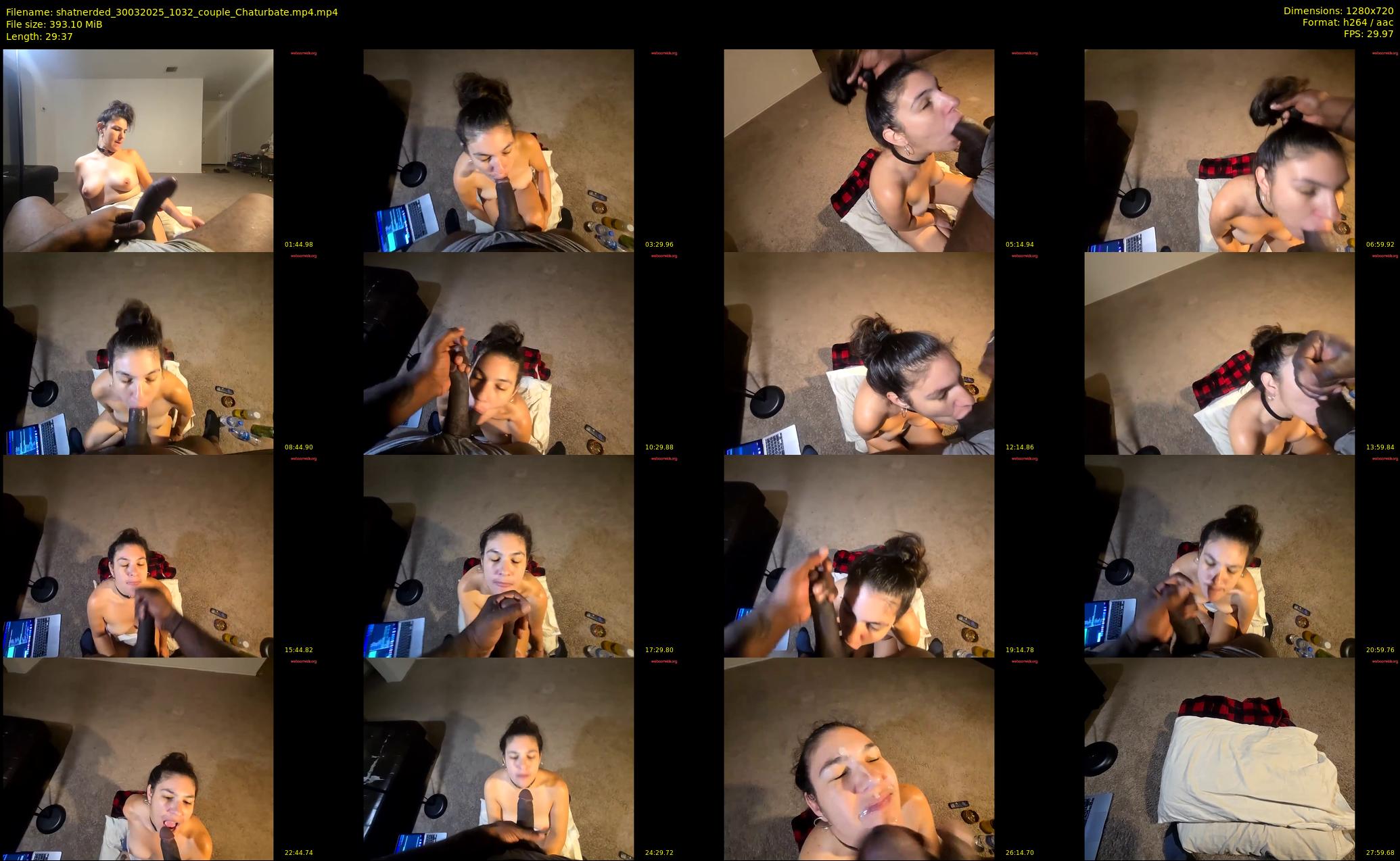 shatnerded — 30 minute Chaturbate couple cam show recording, 720p, Mar 30, 2025