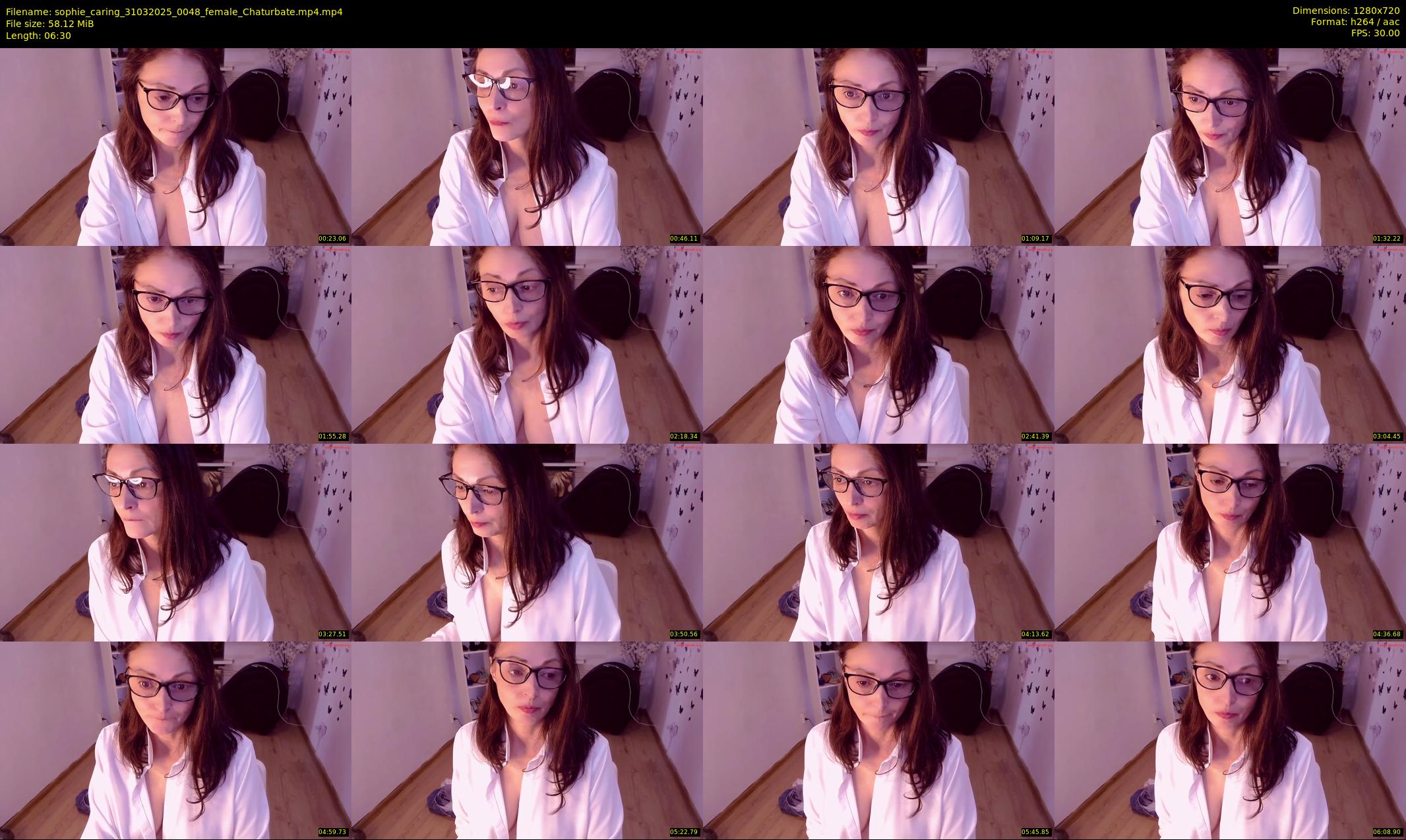 sophie_caring — 7 minute Chaturbate female cam show recording, 720p, Mar 31, 2025