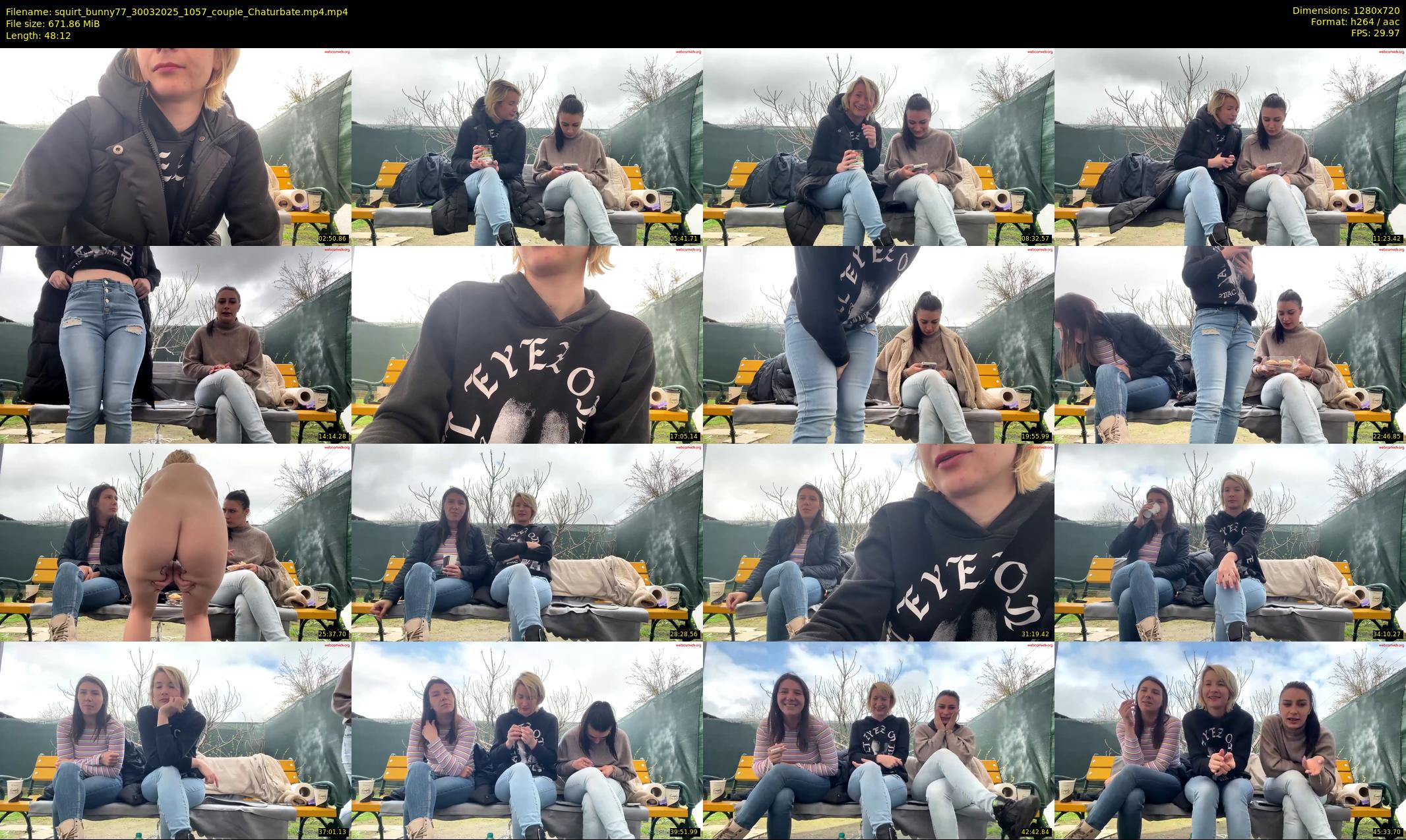 squirt_bunny77 — 49 minute Chaturbate couple cam show recording, 720p, Mar 30, 2025