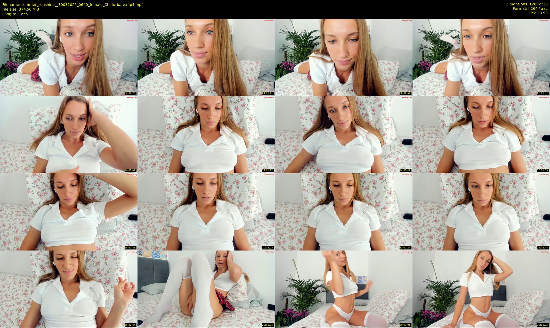 summer_sunshine_ — 34 minute Chaturbate female cam show recording, 720p, Mar 30, 2025