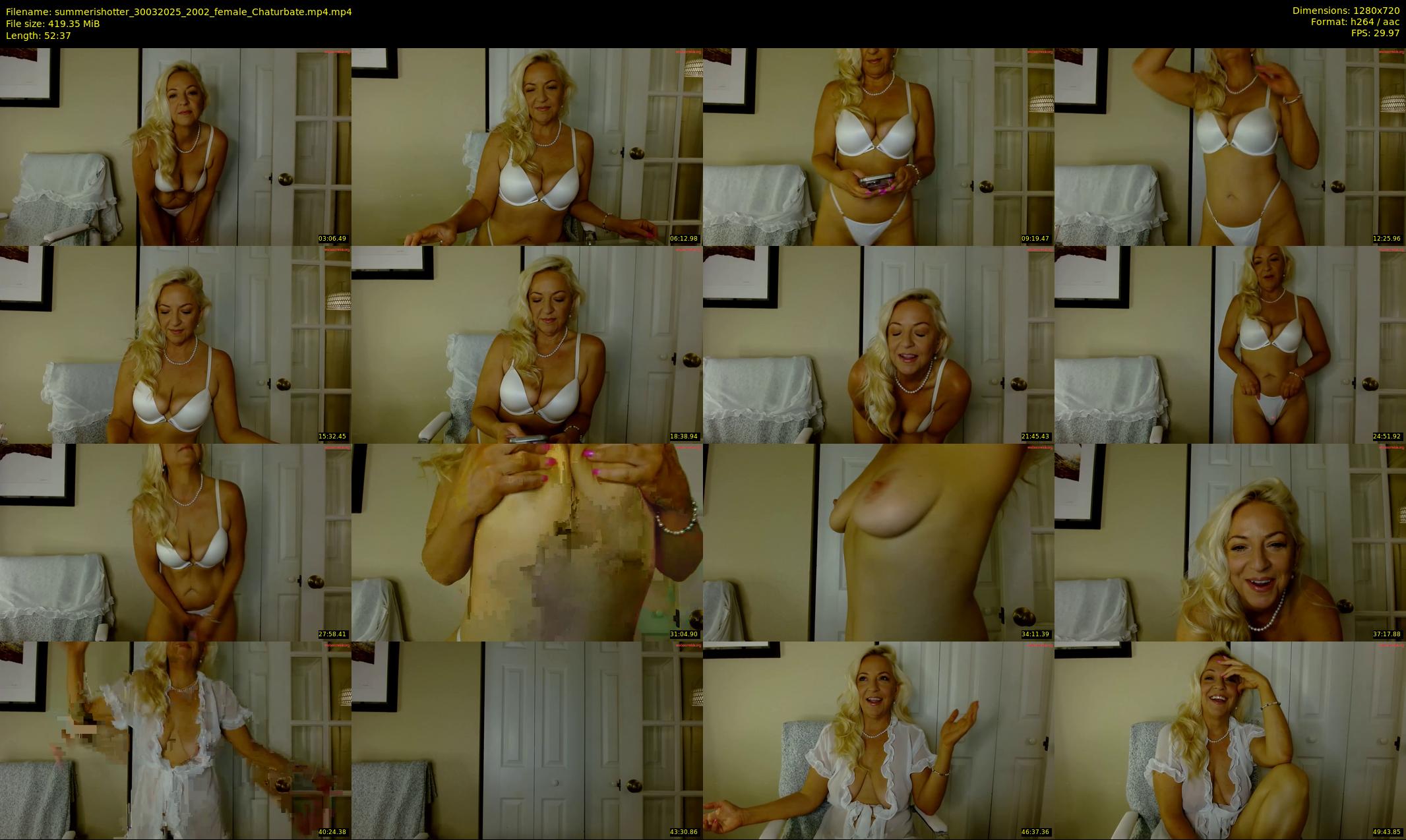 summerishotter — 53 minute Chaturbate female cam show recording, 720p, Mar 30, 2025