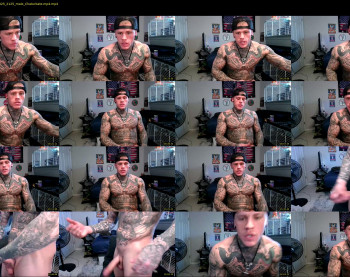 tatteddaddy9000 — 3 minute Chaturbate male cam show recording, 720p, Mar 30, 2025