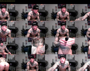 tatteddaddy9000 — 8 minute Chaturbate male cam show recording, 720p, Mar 31, 2025