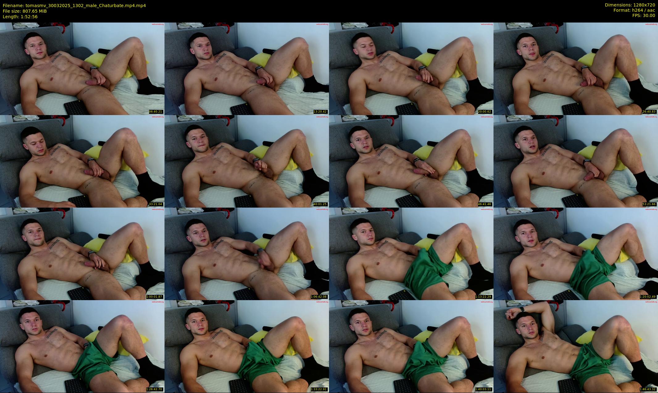tomasmv — 113 minute Chaturbate male cam show recording, 720p, Mar 30, 2025