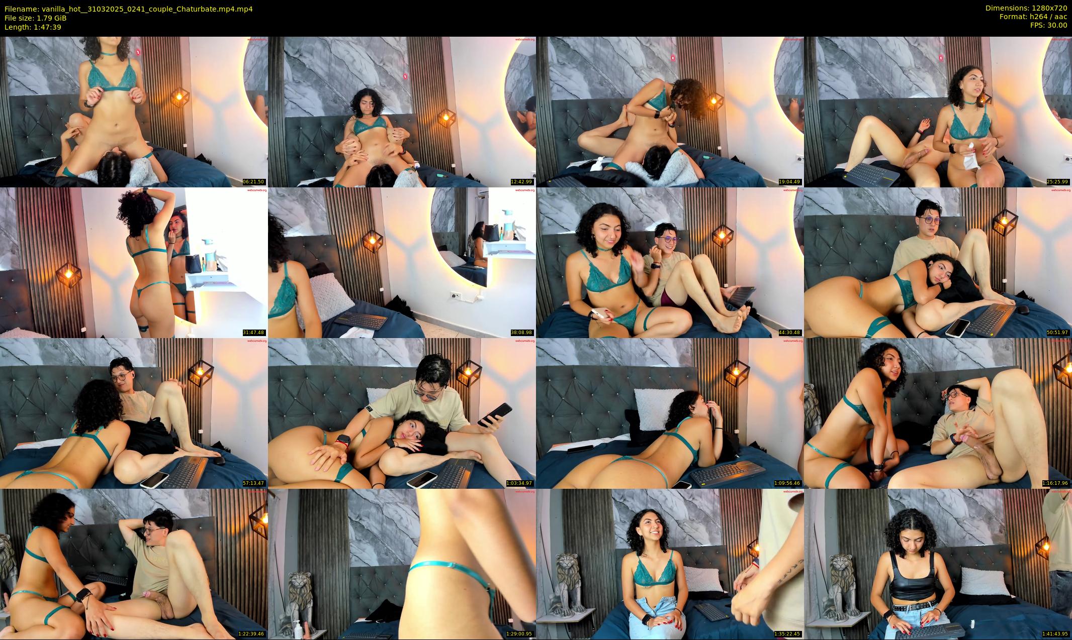 vanilla_hot_ — 108 minute Chaturbate couple cam show recording, 720p, Mar 31, 2025