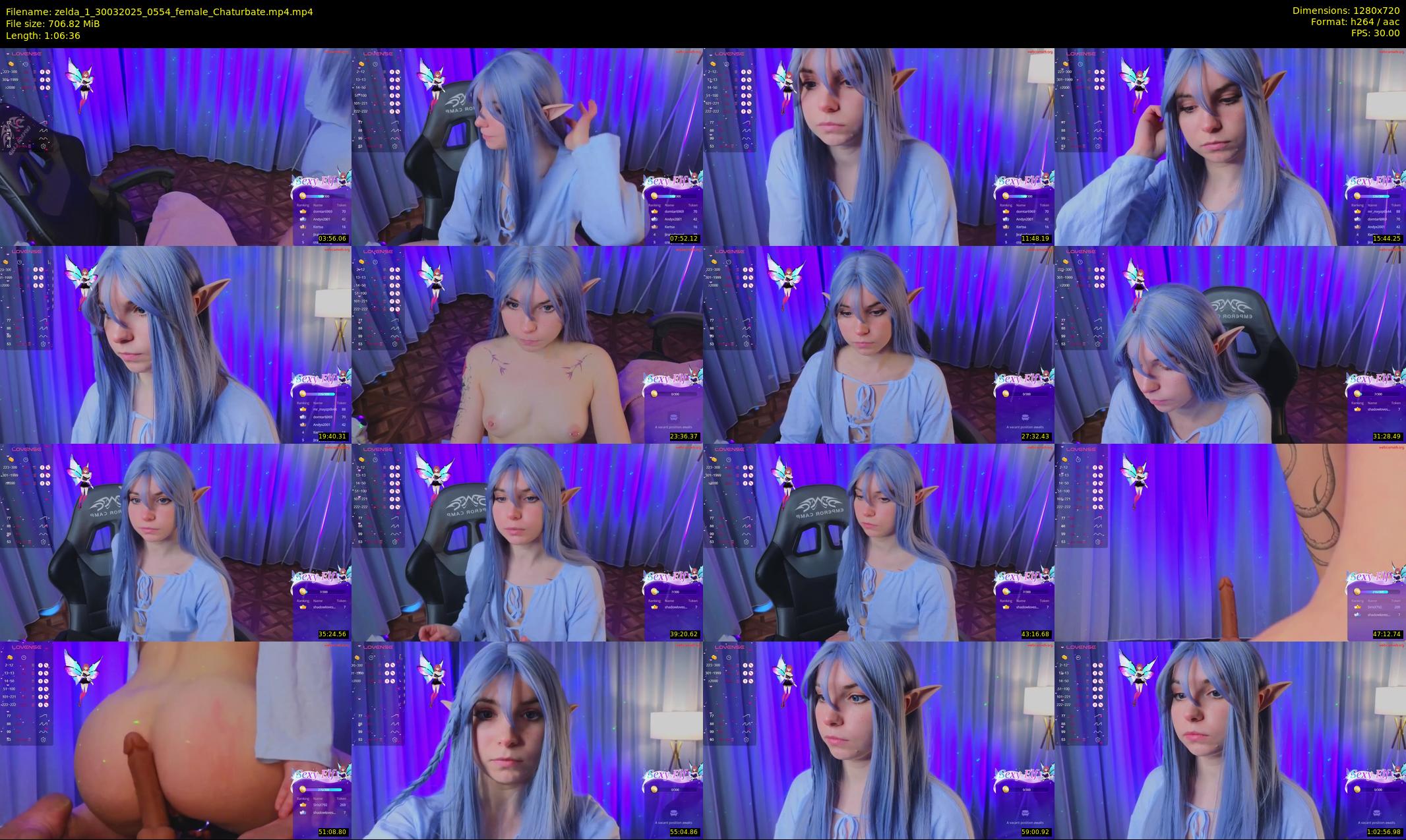 zelda_1 — 67 minute Chaturbate female cam show recording, 720p, Mar 30, 2025