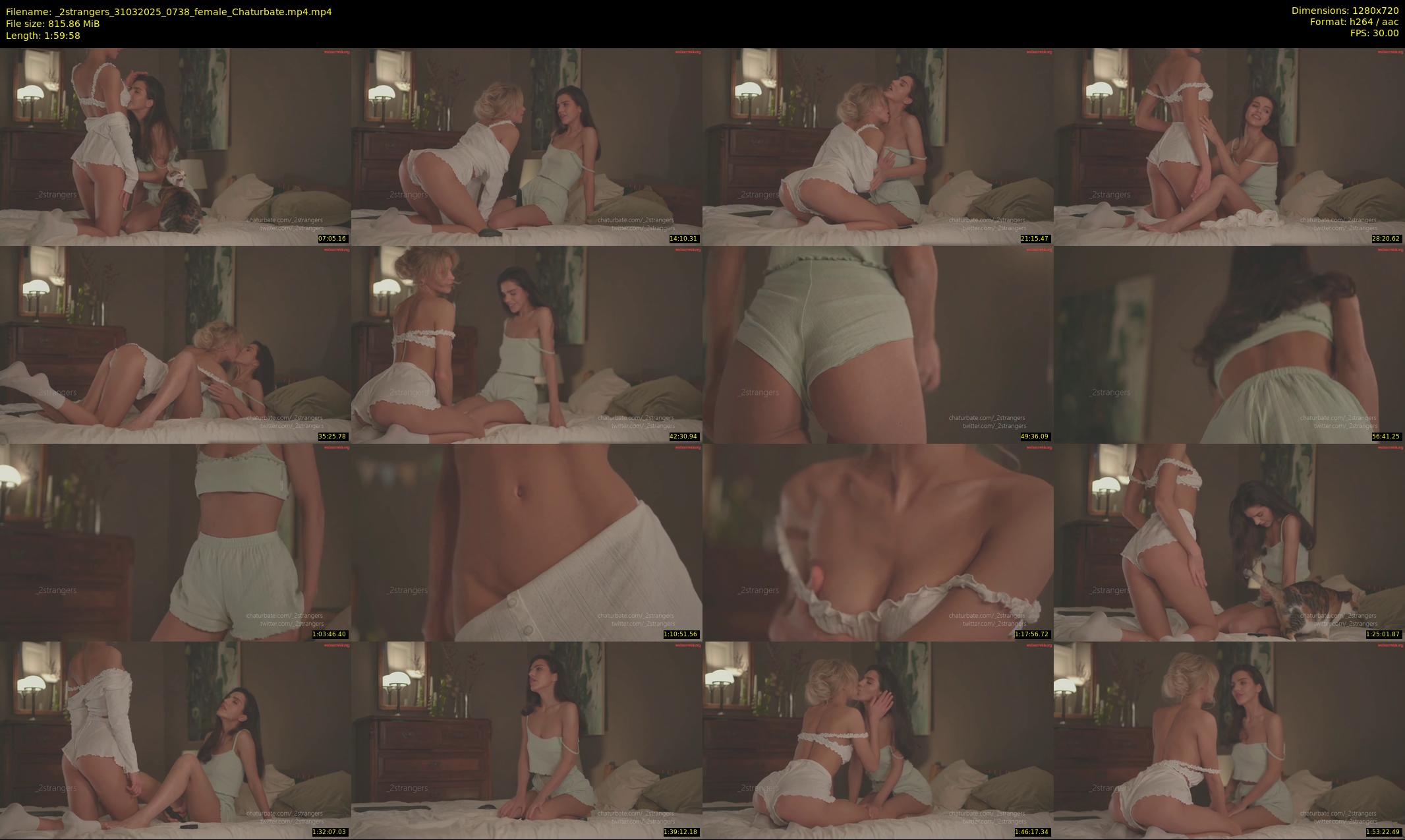 _2strangers — 120 minute Chaturbate couple cam show recording, 720p, Mar 31, 2025
