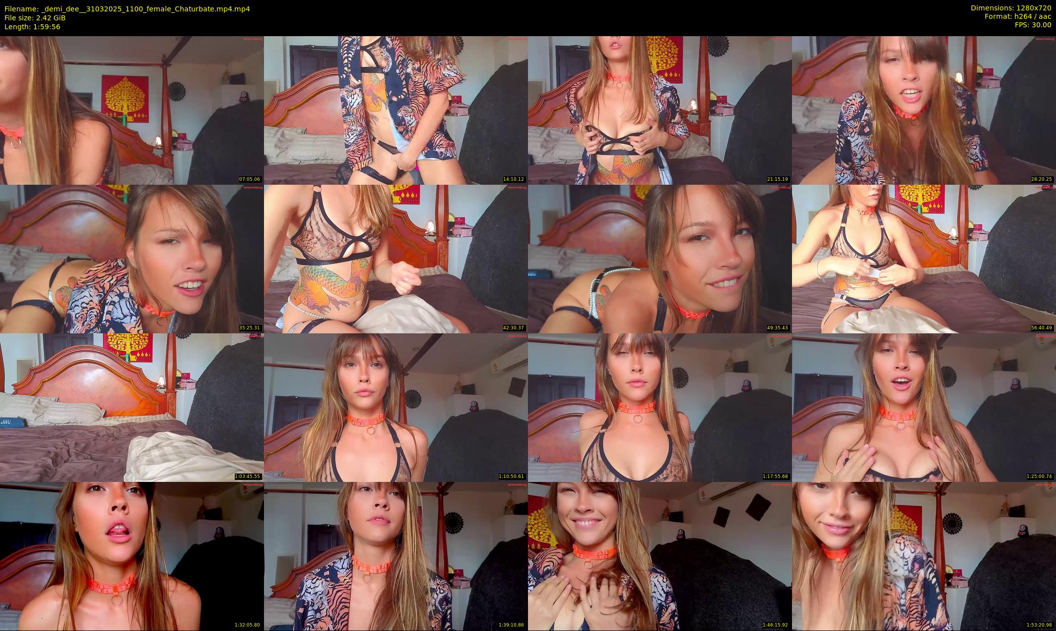 _demi_dee_ — 120 minute Chaturbate female cam show recording, 720p, Mar 31, 2025