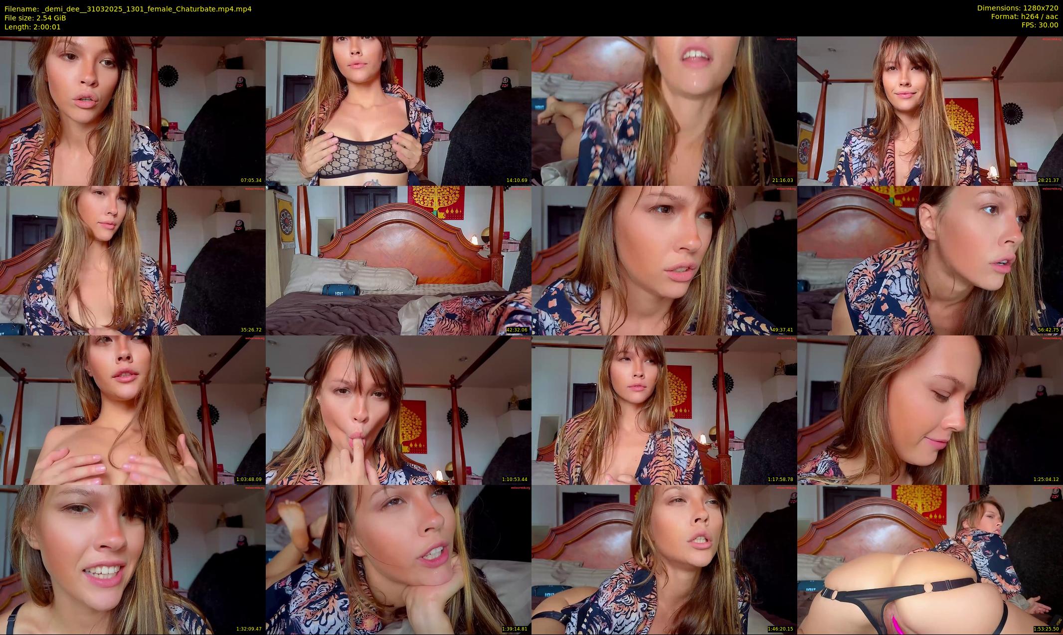 _demi_dee_ — 121 minute Chaturbate female cam show recording, 720p, Mar 31, 2025