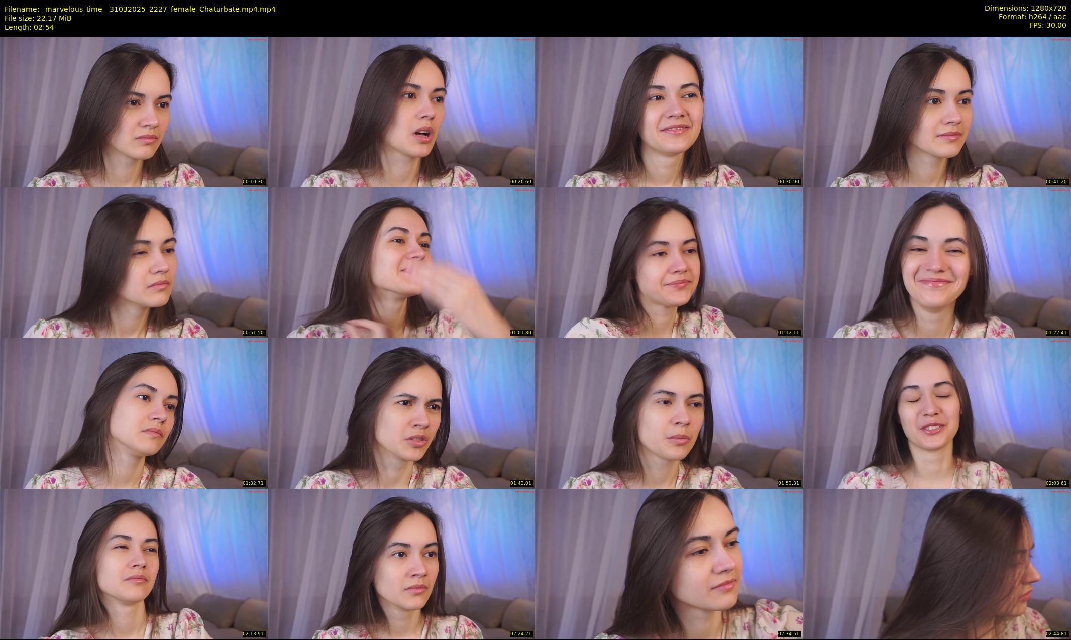 _marvelous_time_ — 3 minute Chaturbate female cam show recording, 720p, Mar 31, 2025